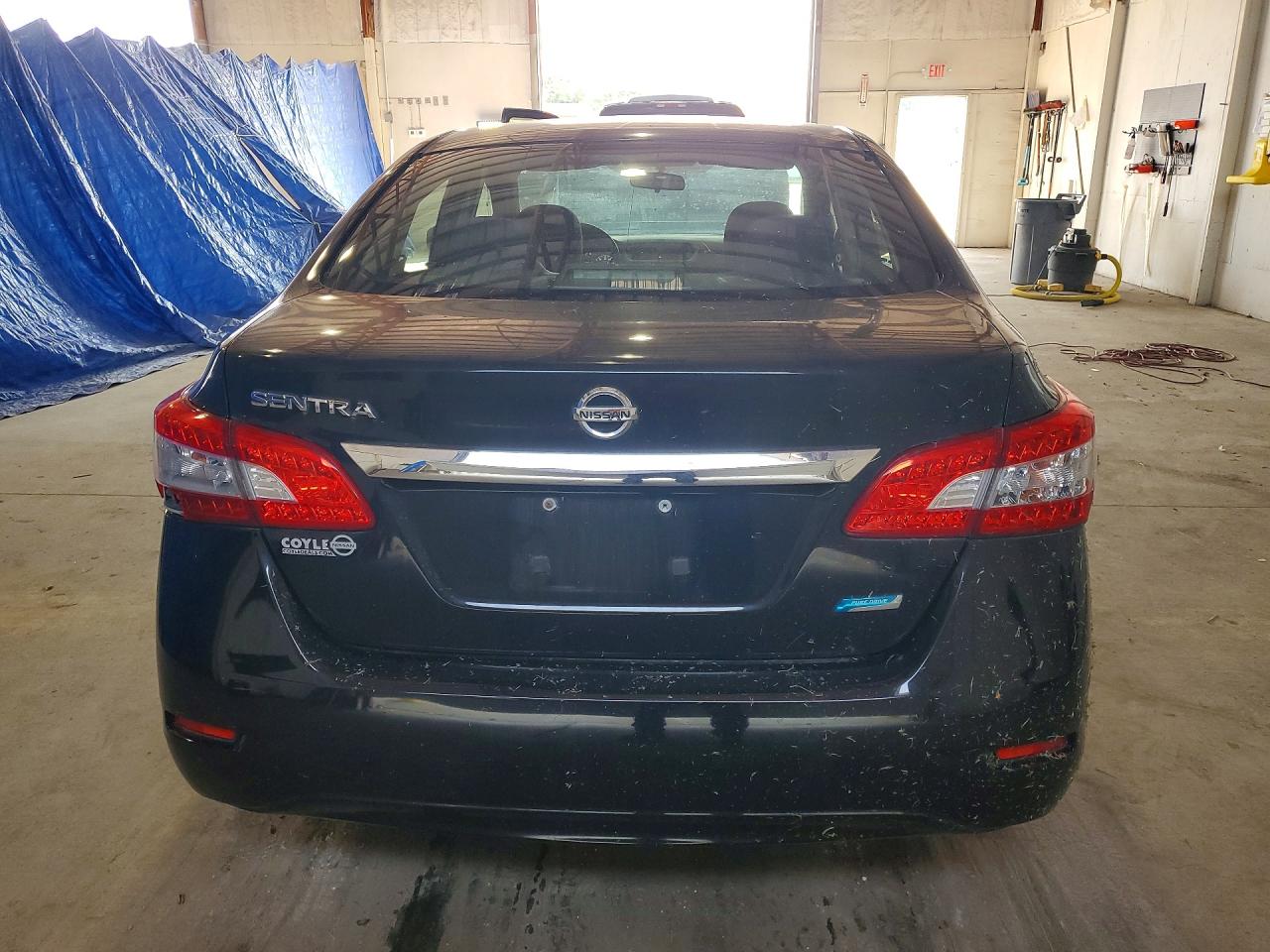 2013 Nissan Sentra S Black vin: 3N1AB7AP8DL767481