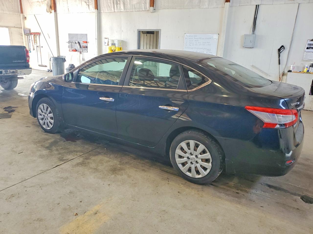 2013 Nissan Sentra S Black vin: 3N1AB7AP8DL767481