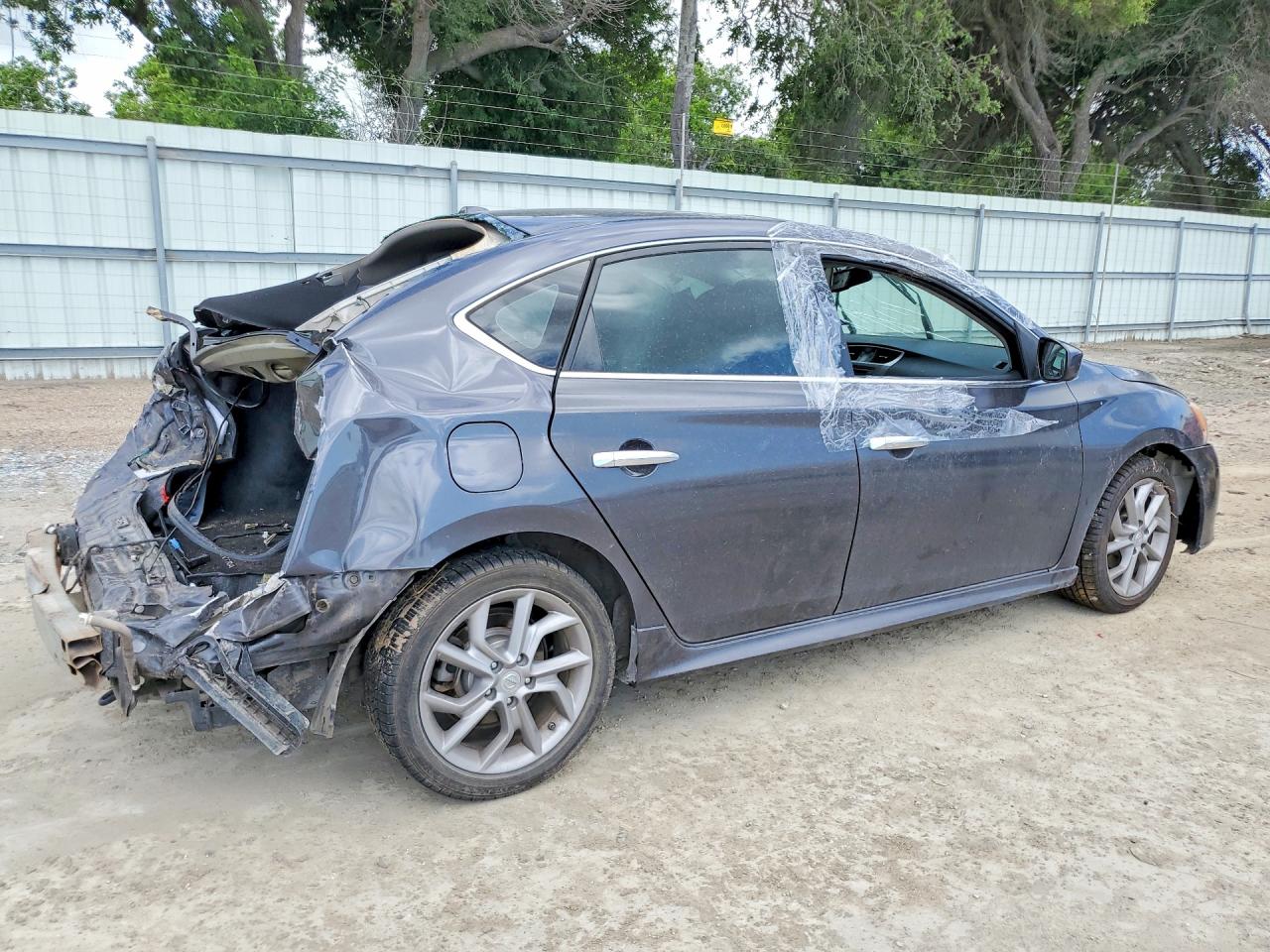 2013 Nissan Sentra Gray vin: 3N1AB7AP8DL787407