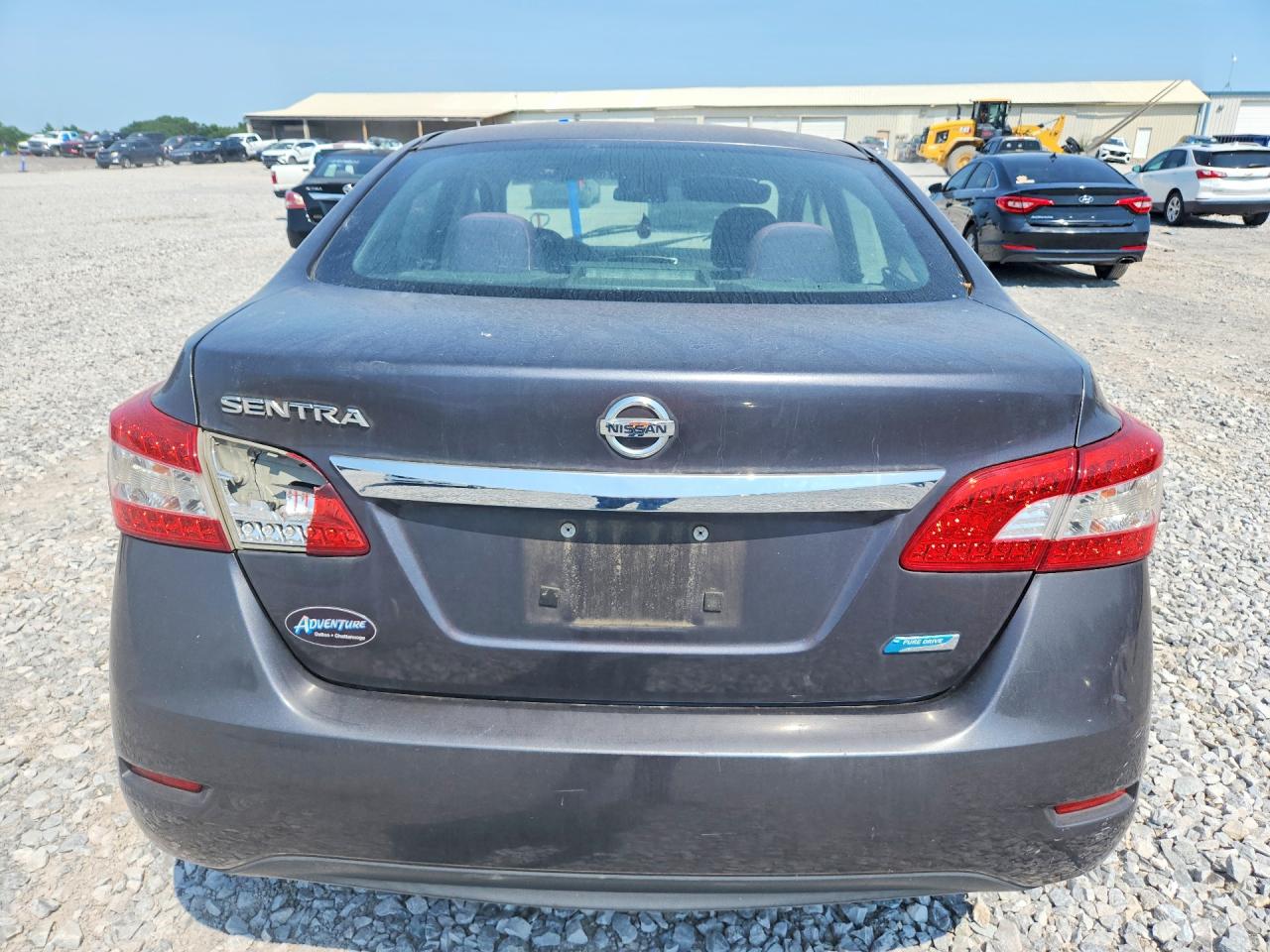 2013 Nissan Sentra S Gray vin: 3N1AB7AP8DL788718