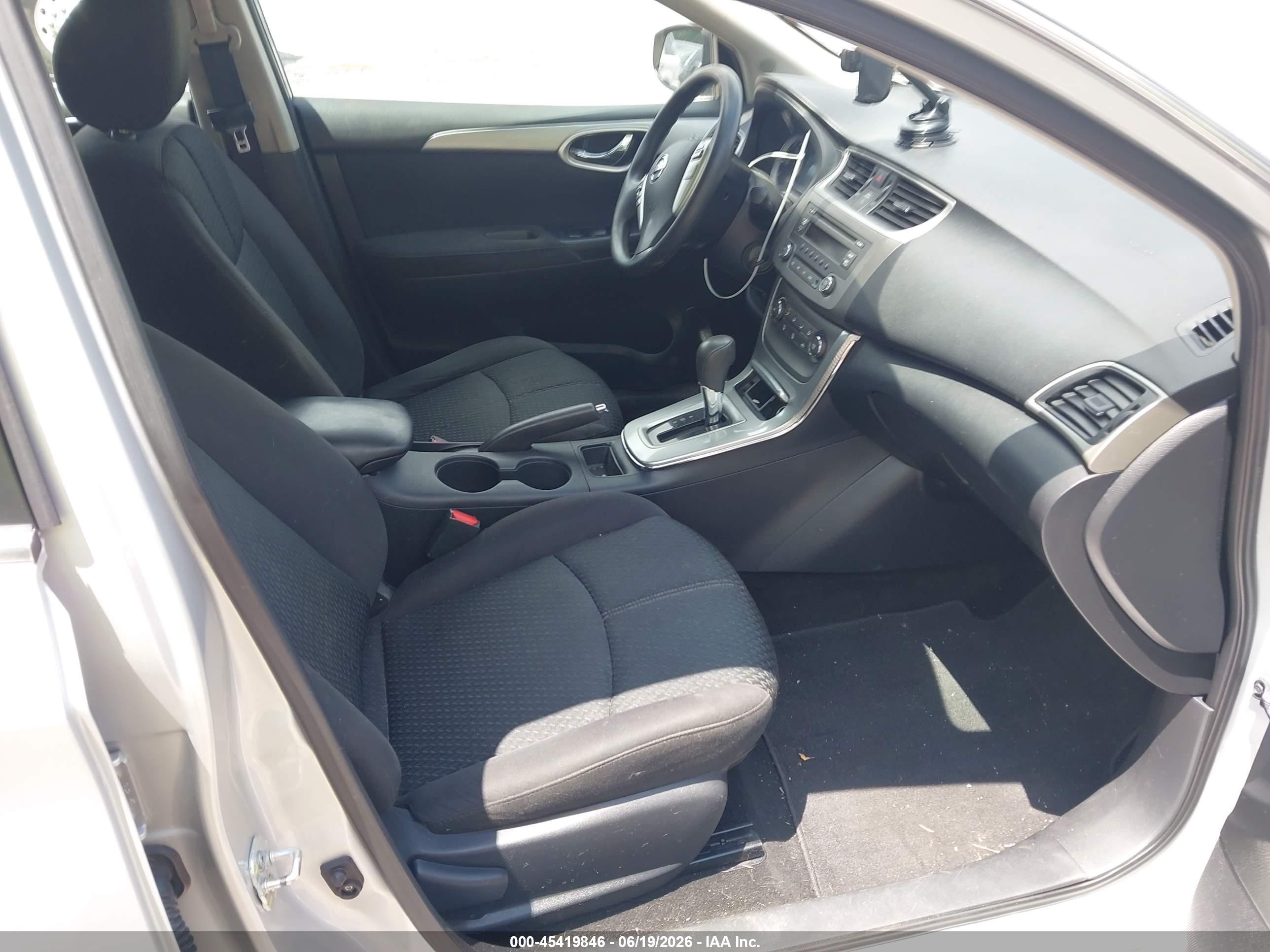 2013 Nissan Sentra Sr Silver vin: 3N1AB7AP8DL789058