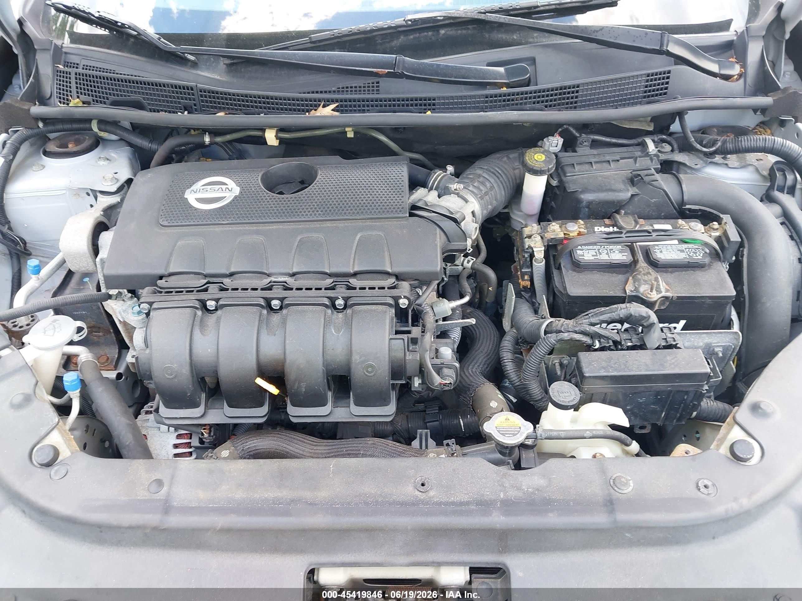 2013 Nissan Sentra Sr Silver vin: 3N1AB7AP8DL789058