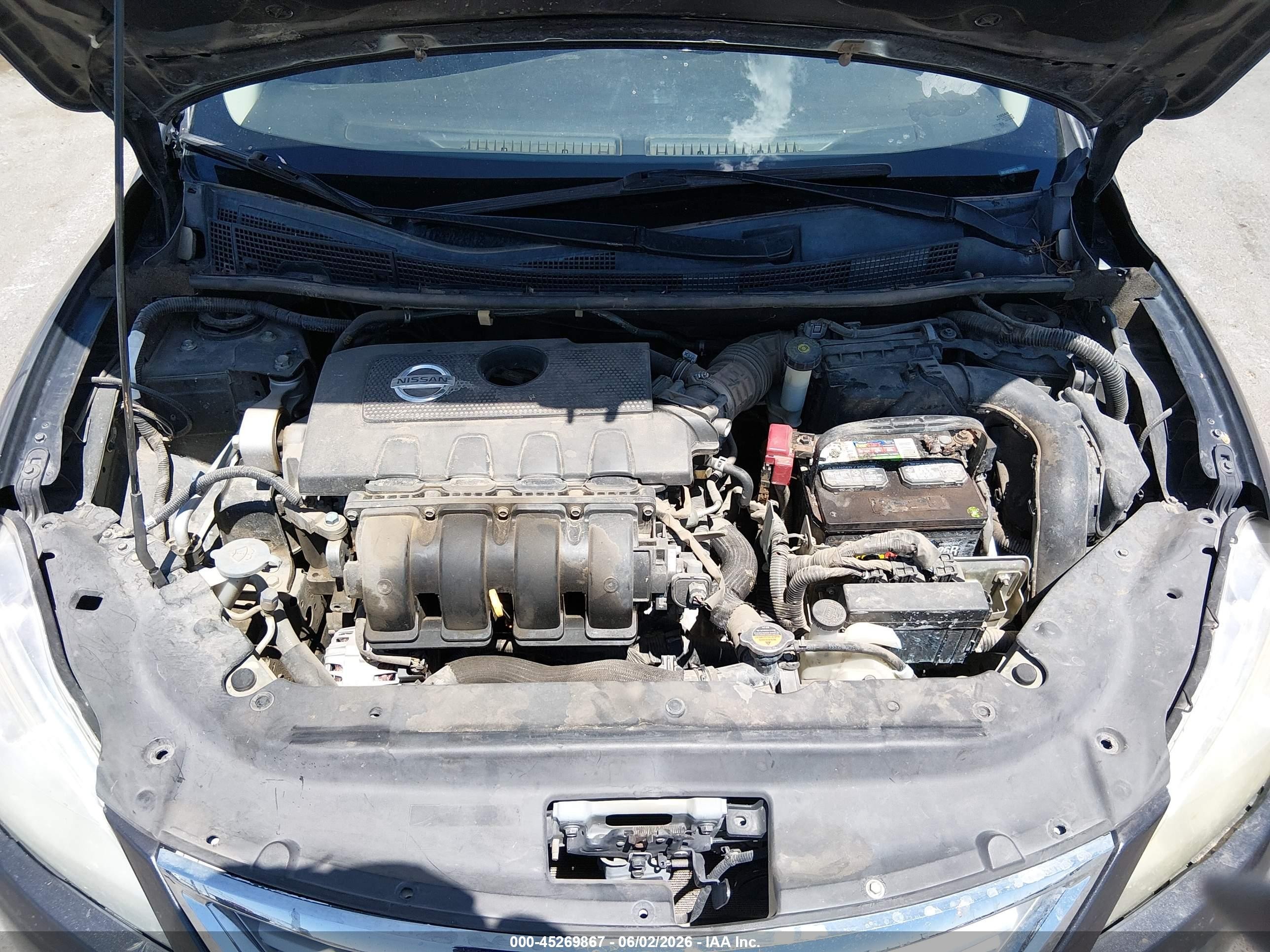 2013 Nissan Sentra S Gray vin: 3N1AB7AP8DL796687