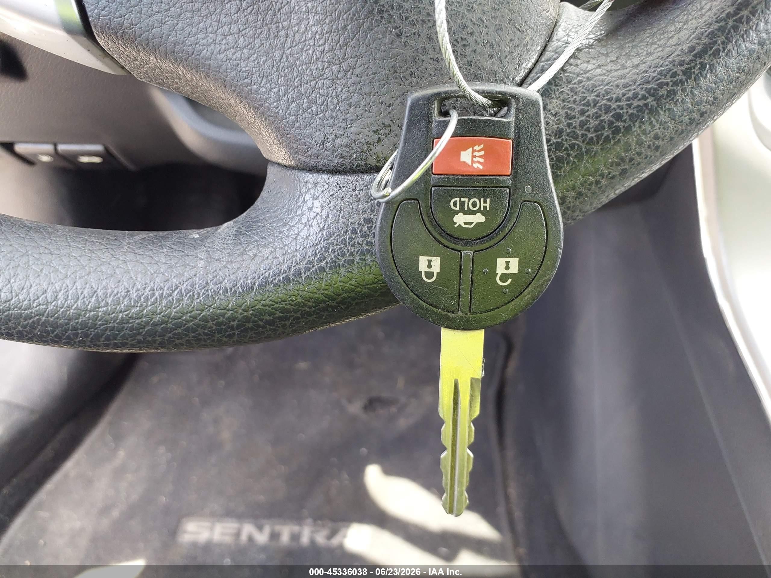 2013 Nissan Sentra Sv Gray vin: 3N1AB7AP8DL797354