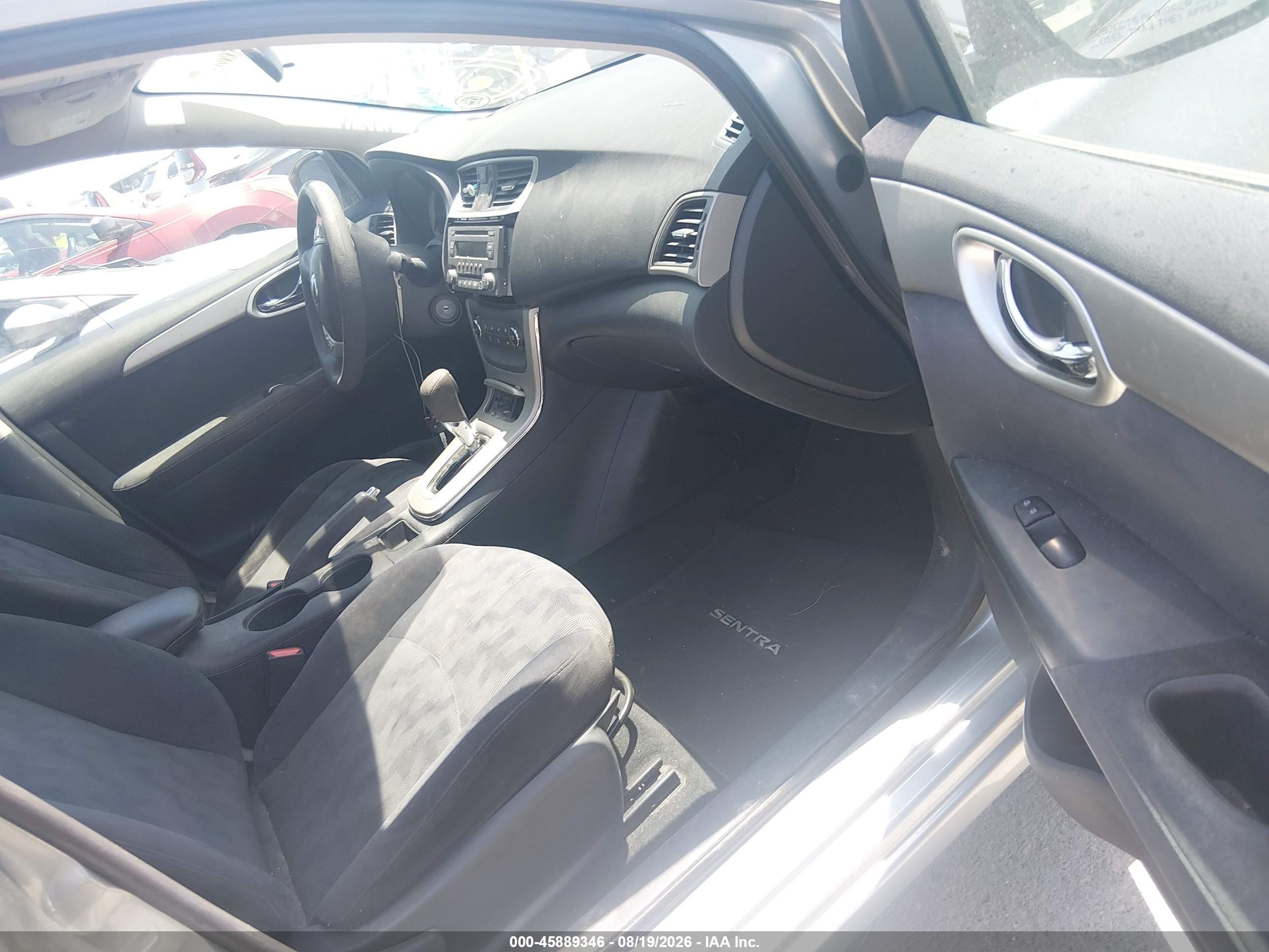 2013 Nissan Sentra Sv Light Blue vin: 3N1AB7AP8DL797354