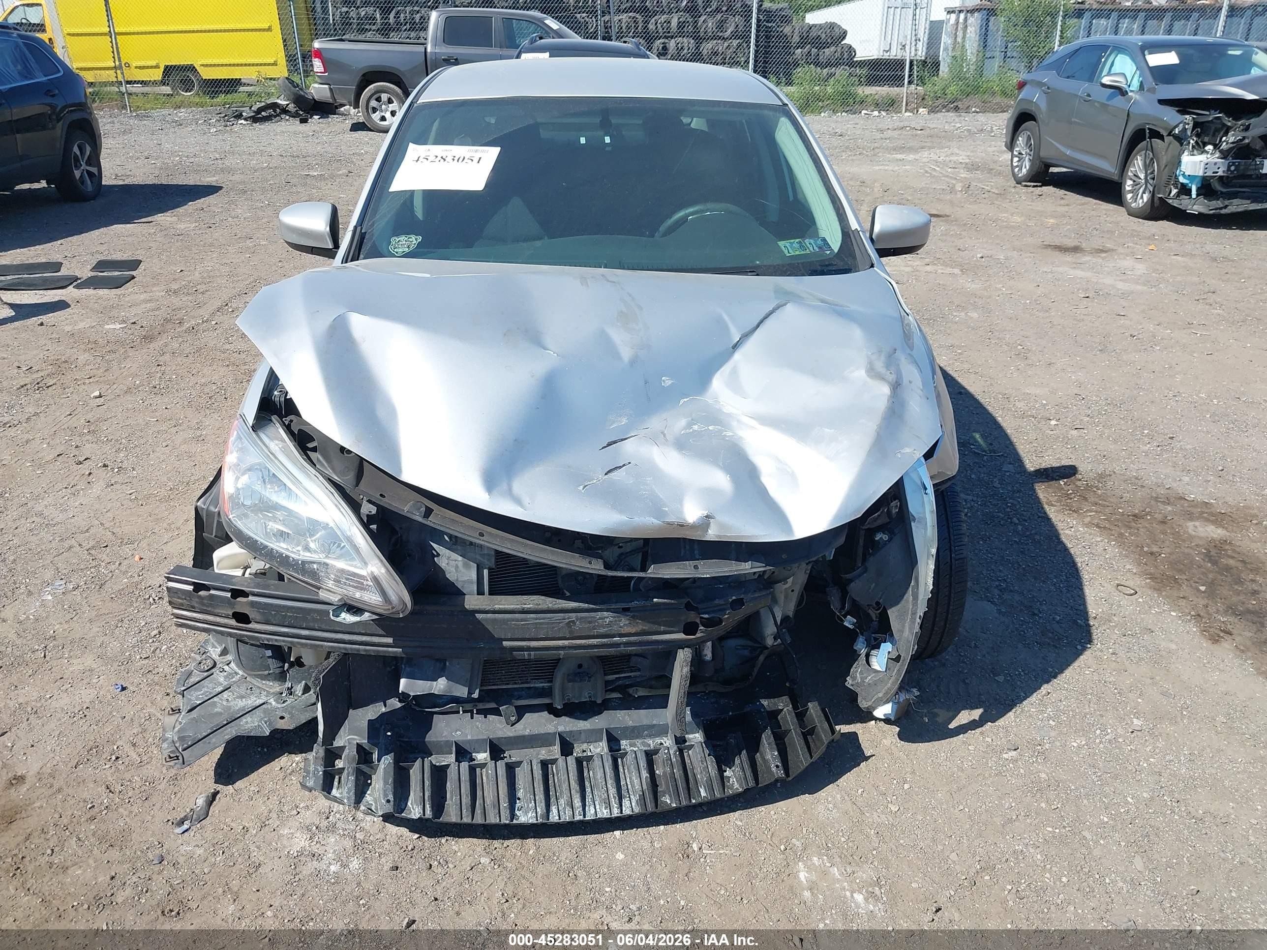 2013 Nissan Sentra Sr Серебряный vin: 3N1AB7AP8DL799248