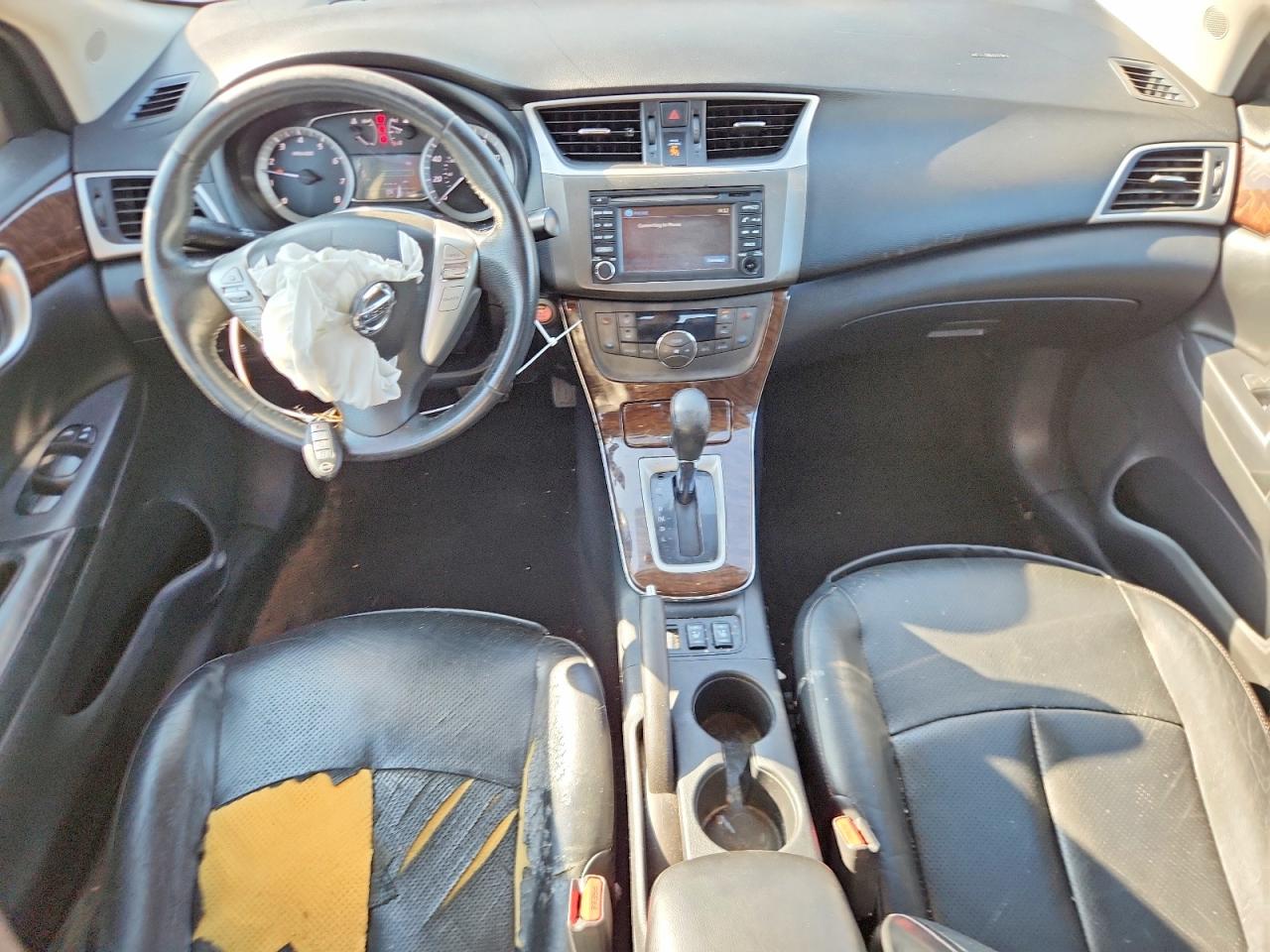 2014 Nissan Sentra Sl Blue vin: 3N1AB7AP8EL608011