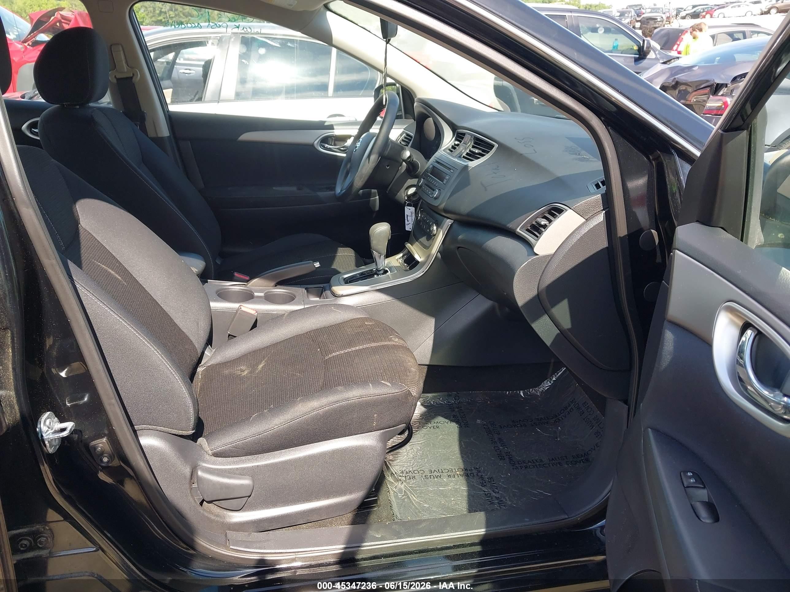 2014 Nissan Sentra Fe+ S Black vin: 3N1AB7AP8EL616545