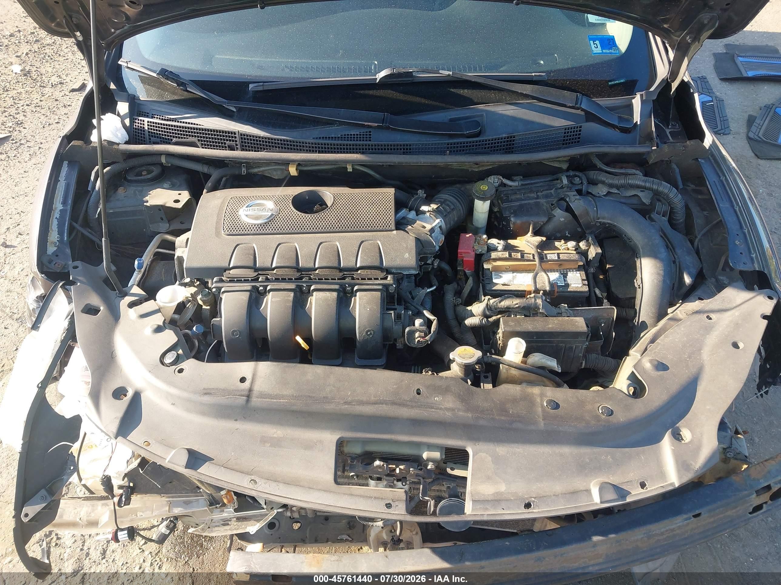 2014 Nissan Sentra Sr Gray vin: 3N1AB7AP8EL619073