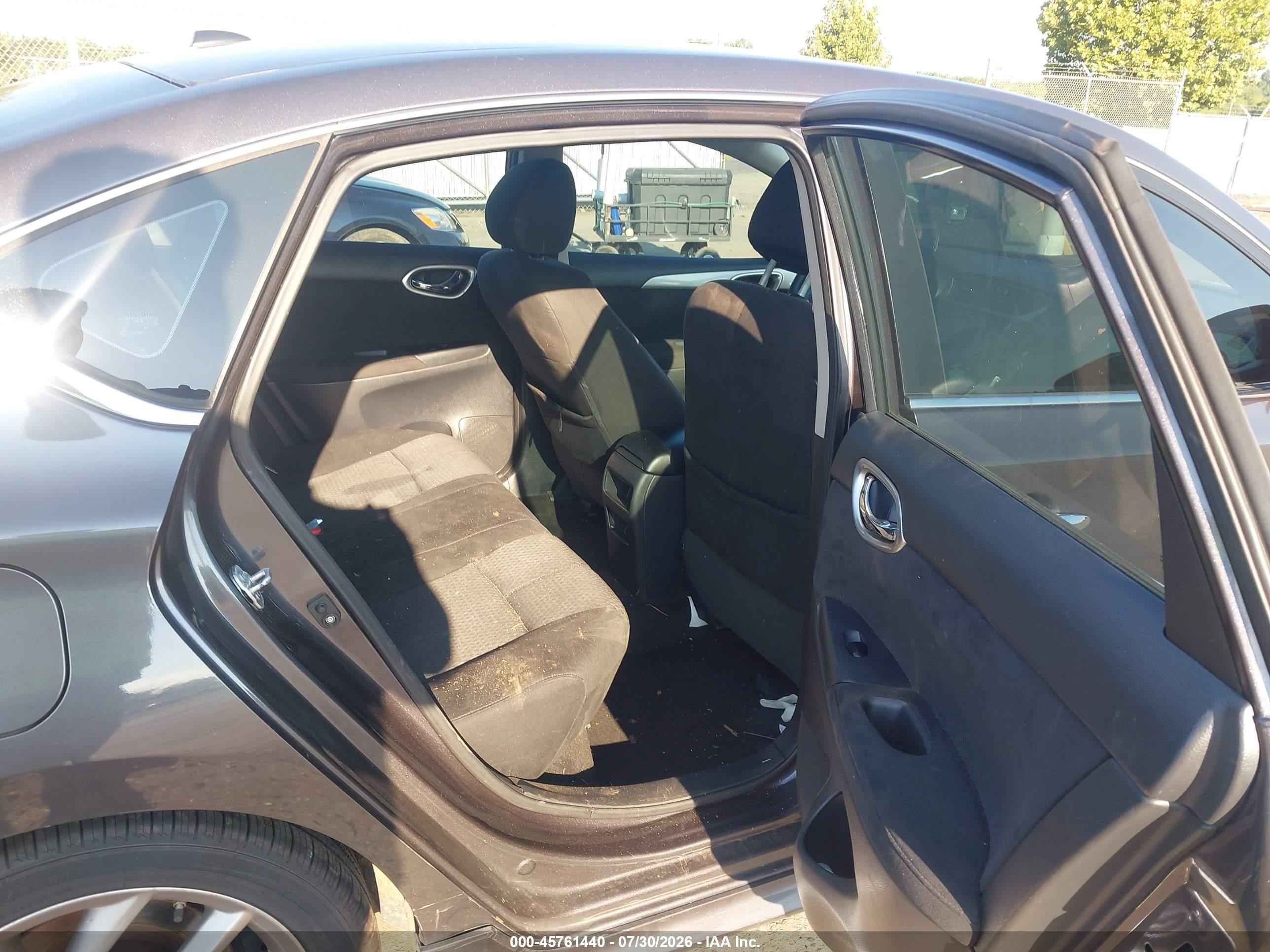 2014 Nissan Sentra Sr Gray vin: 3N1AB7AP8EL619073