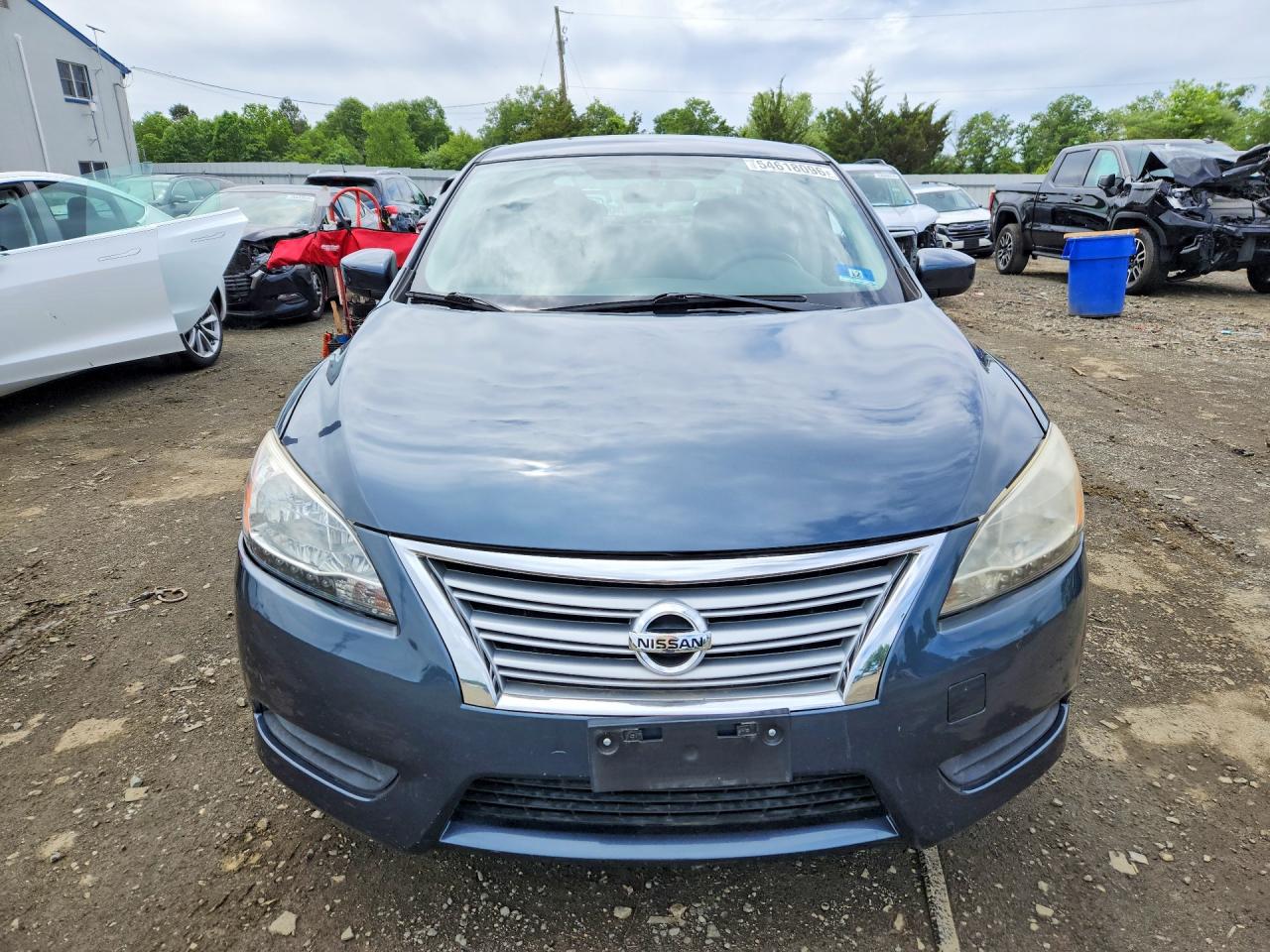 2014 Nissan Sentra Sv Charcoal vin: 3N1AB7AP8EL623639