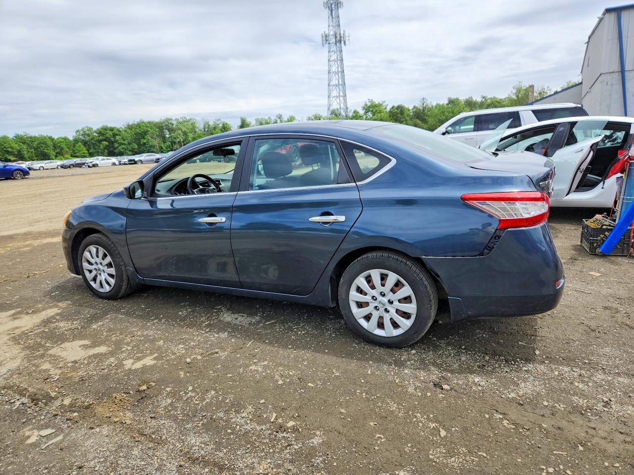 2014 Nissan Sentra Sv Charcoal vin: 3N1AB7AP8EL623639