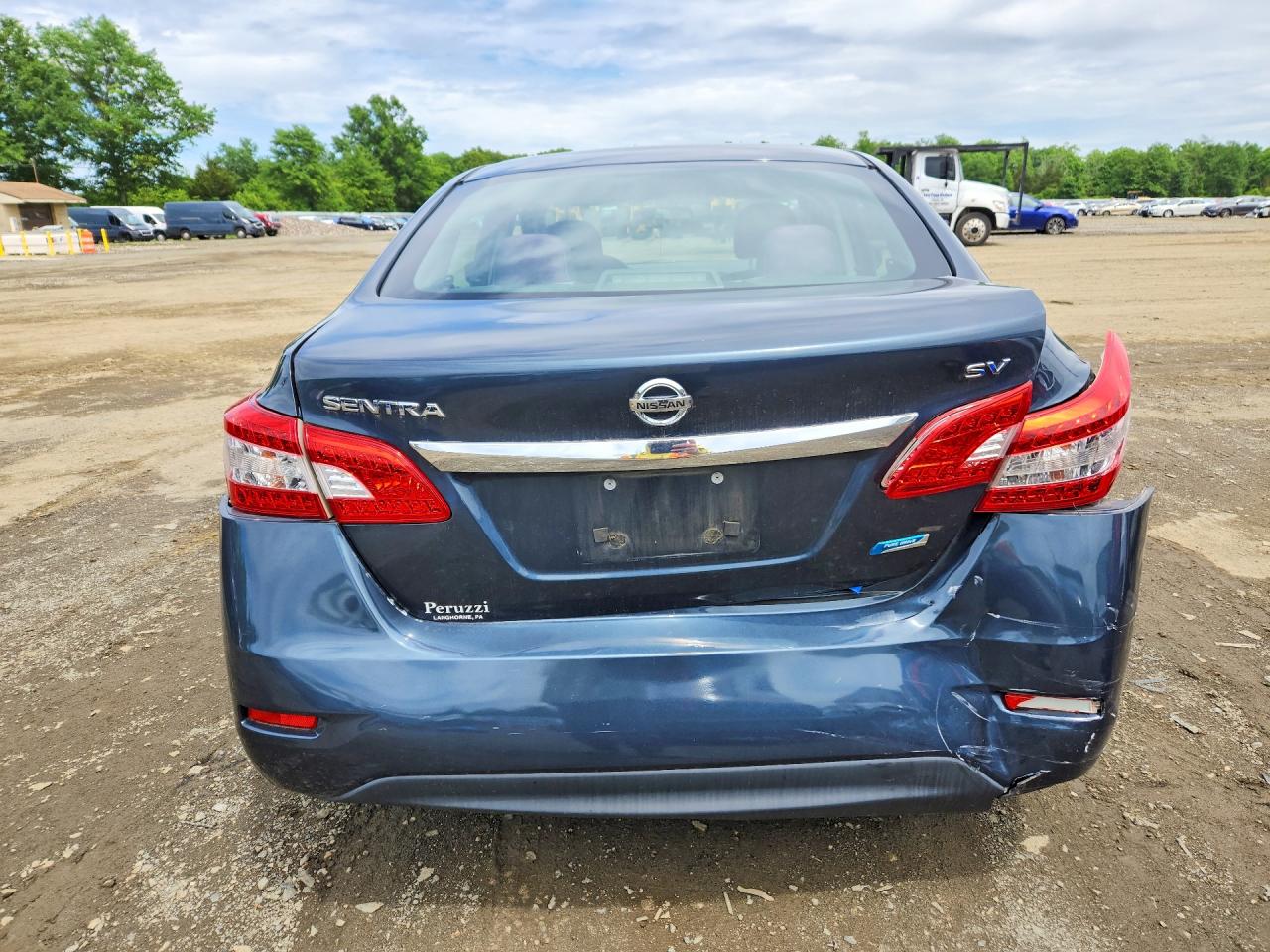 2014 Nissan Sentra Sv Charcoal vin: 3N1AB7AP8EL623639