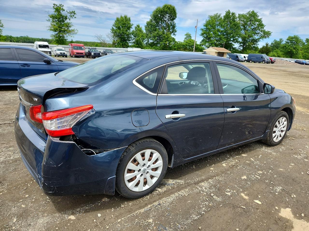 2014 Nissan Sentra Sv Charcoal vin: 3N1AB7AP8EL623639