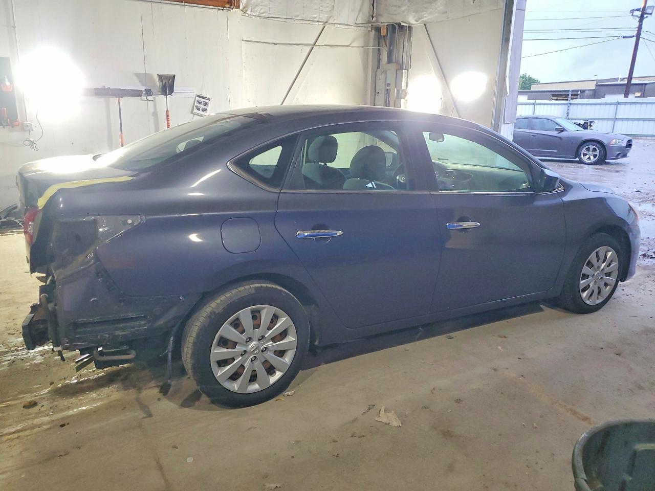 2014 Nissan Sentra S Gray vin: 3N1AB7AP8EL624130