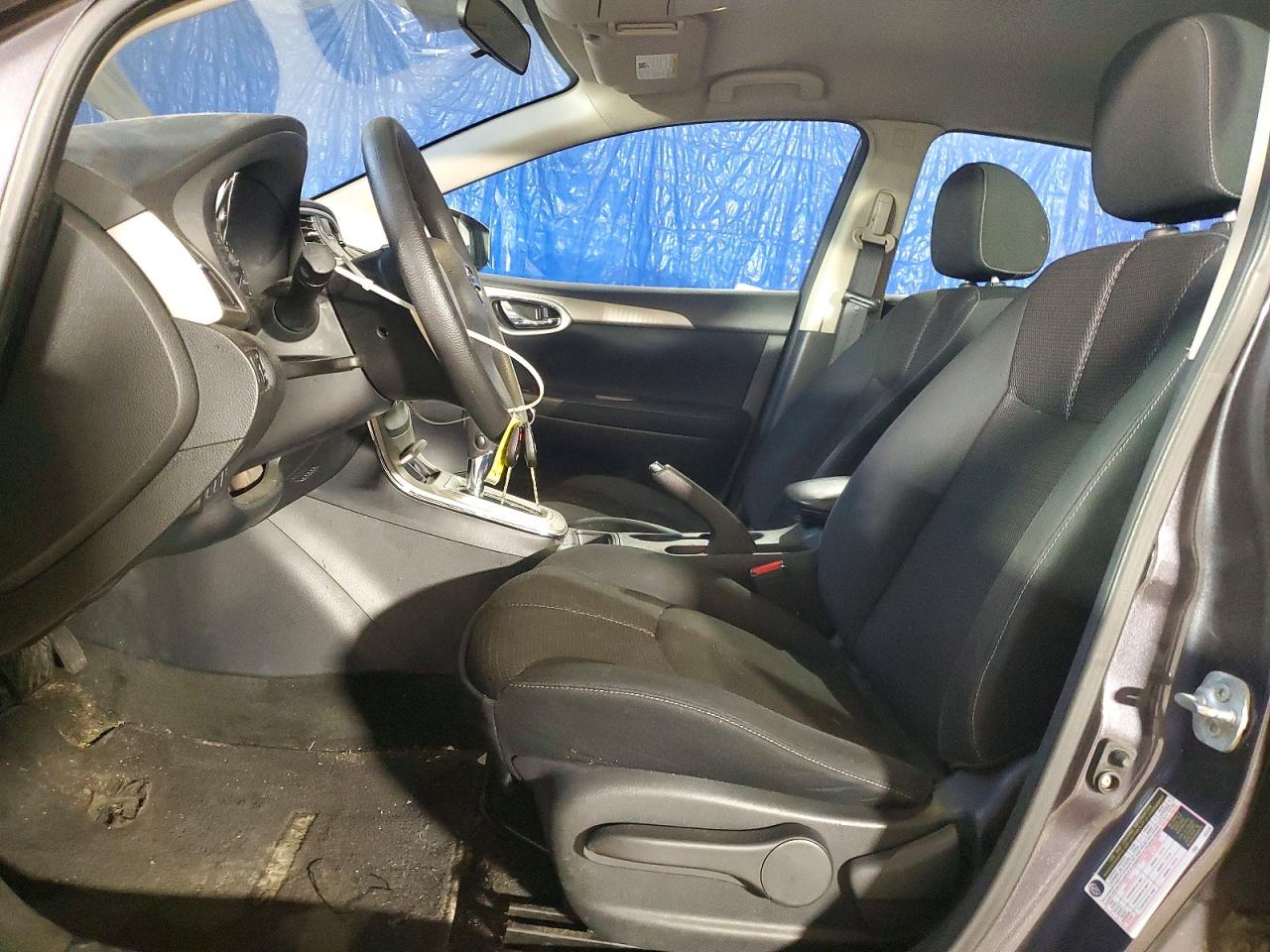2014 Nissan Sentra S Gray vin: 3N1AB7AP8EL624130
