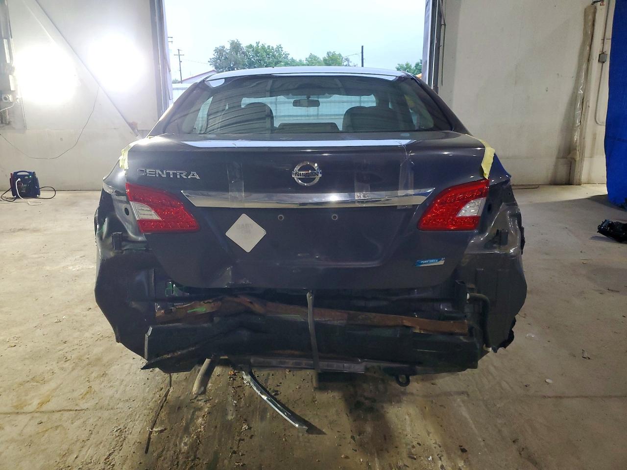 2014 Nissan Sentra S Gray vin: 3N1AB7AP8EL624130