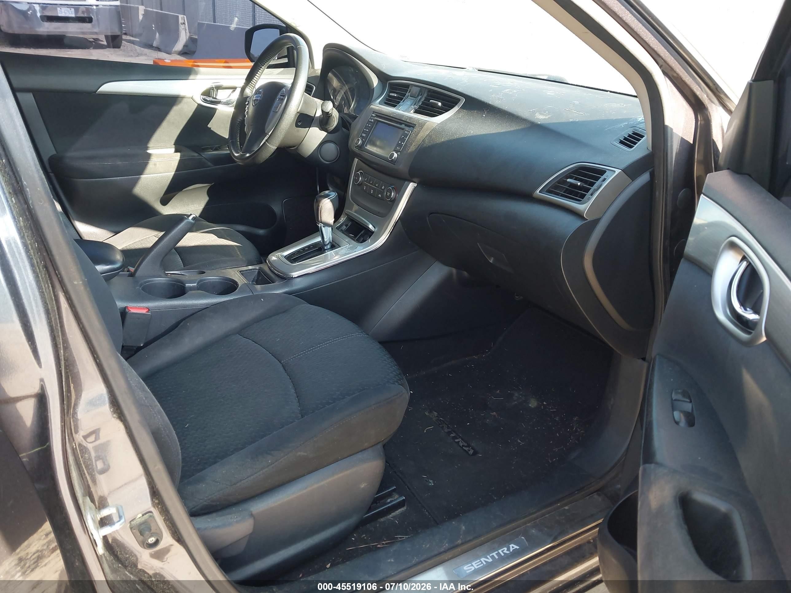 2014 Nissan Sentra Sr Gray vin: 3N1AB7AP8EL639890