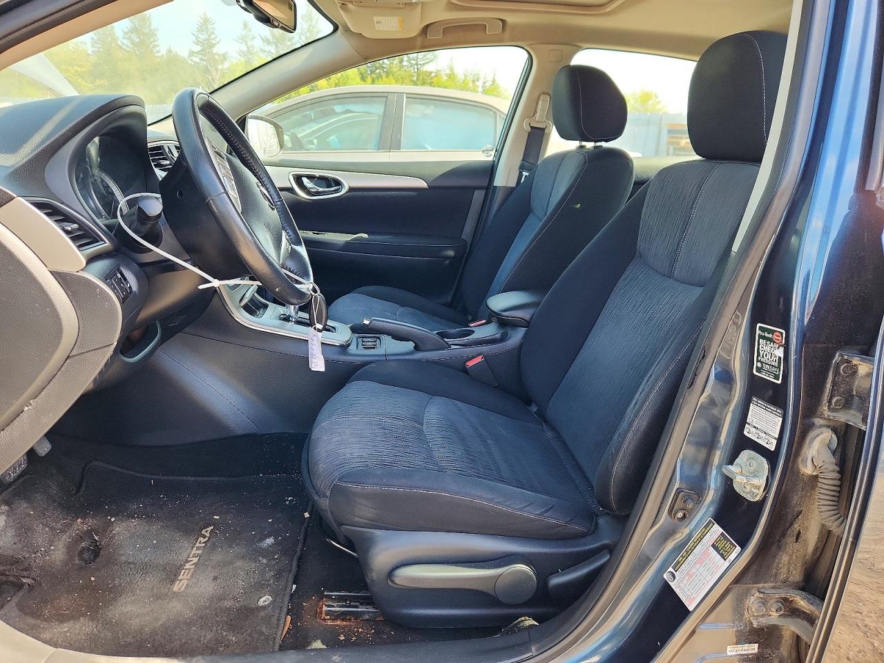 2014 Nissan Sentra S Gray vin: 3N1AB7AP8EL642725