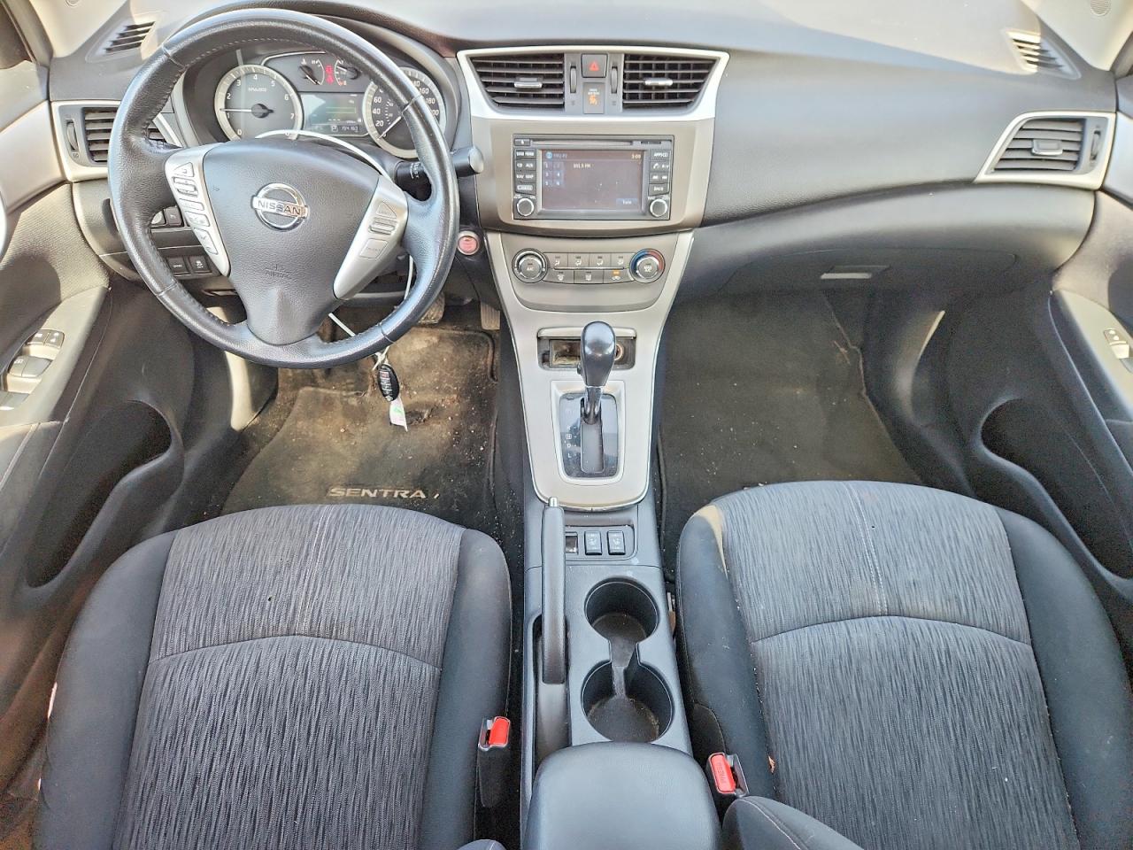 2014 Nissan Sentra S Gray vin: 3N1AB7AP8EL642725