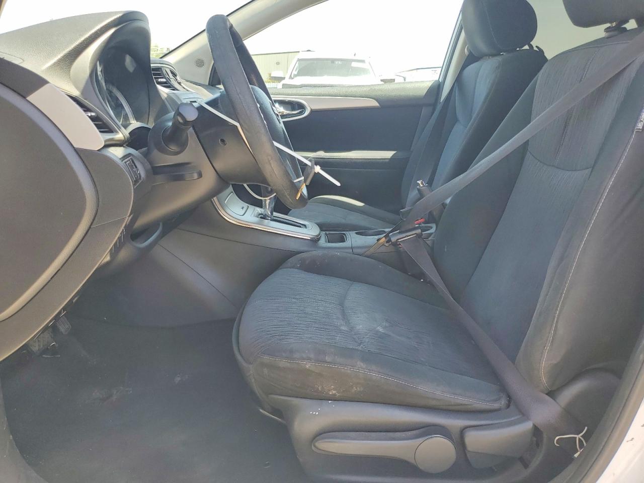 2014 Nissan Sentra Sv White vin: 3N1AB7AP8EL649139