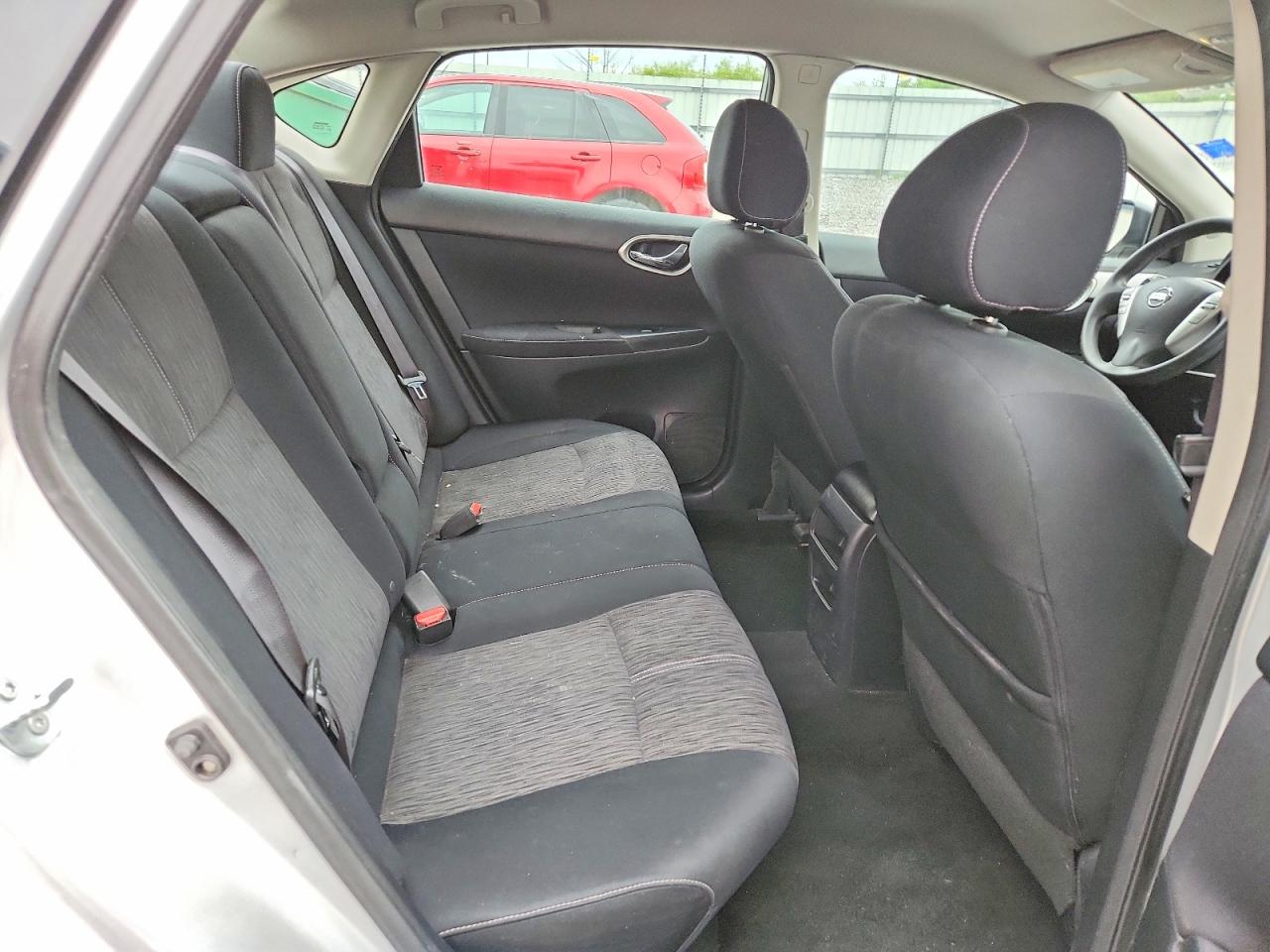2014 Nissan Sentra Sv Silver vin: 3N1AB7AP8EL656317