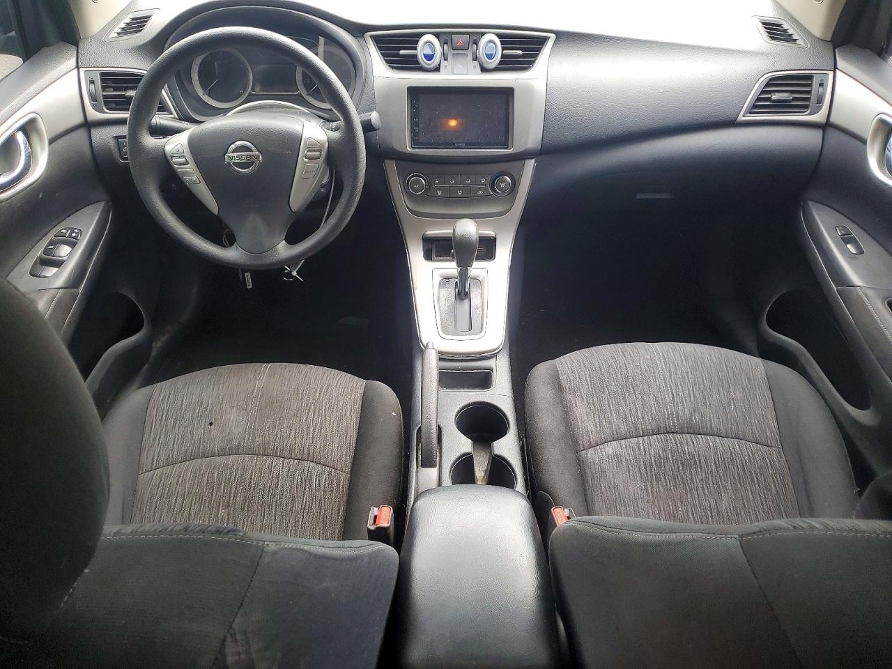 2014 Nissan Sentra Sv Silver vin: 3N1AB7AP8EL659699