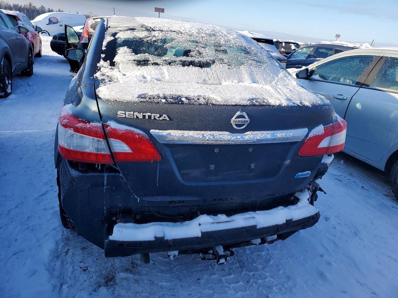 2014 Nissan Sentra S Teal vin: 3N1AB7AP8EL661002