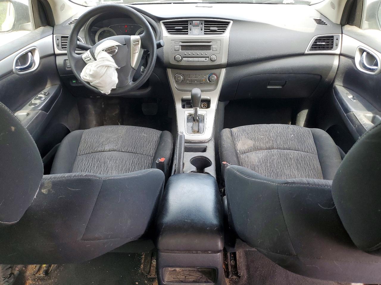 2014 Nissan Sentra Sv Gray vin: 3N1AB7AP8EL666751