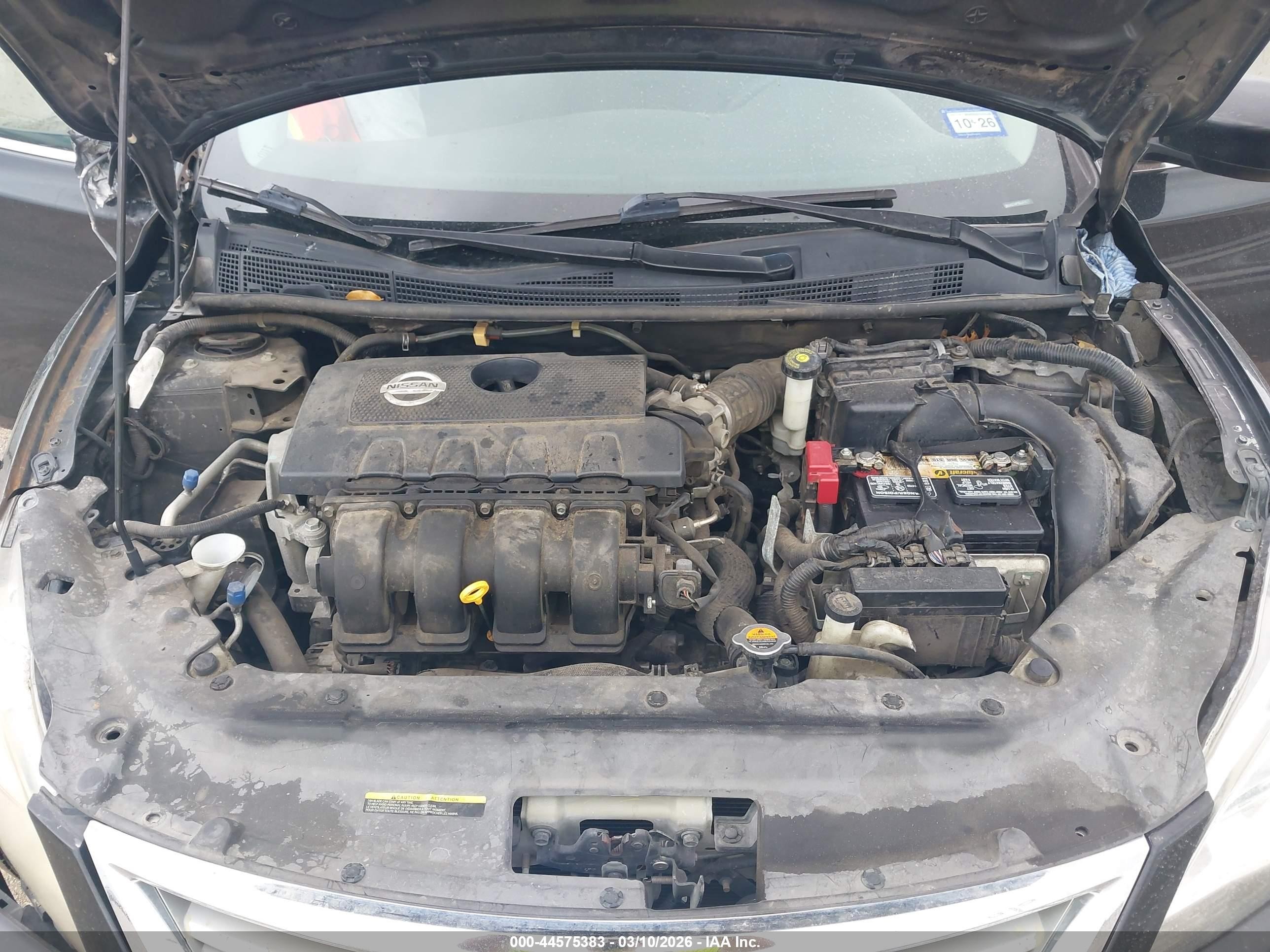 2014 Nissan Sentra Fe+ S/fe+ Sv/s/sl/sr/sv Black vin: 3N1AB7AP8EL674171