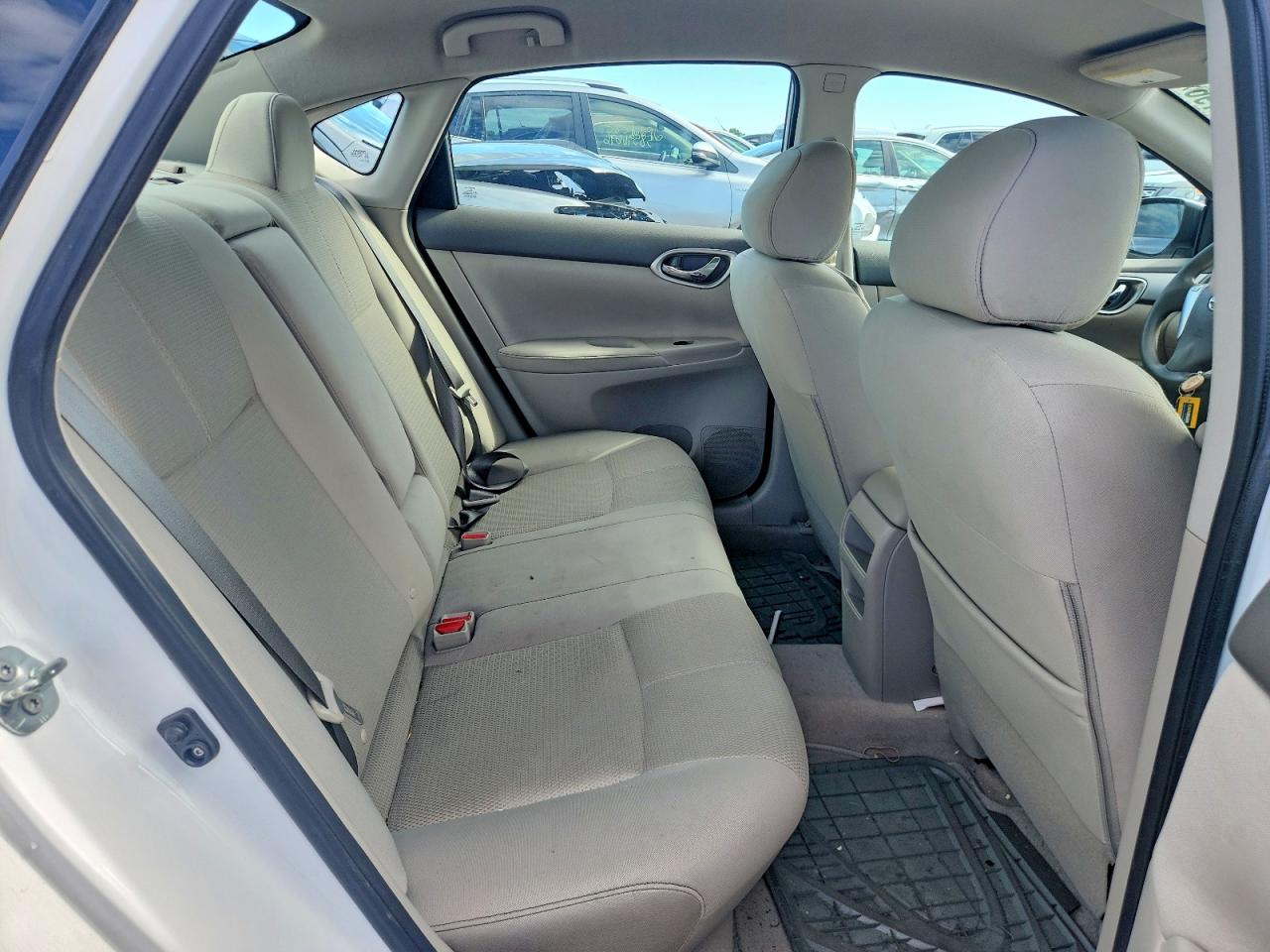 2014 Nissan Sentra S Белый vin: 3N1AB7AP8EL678267