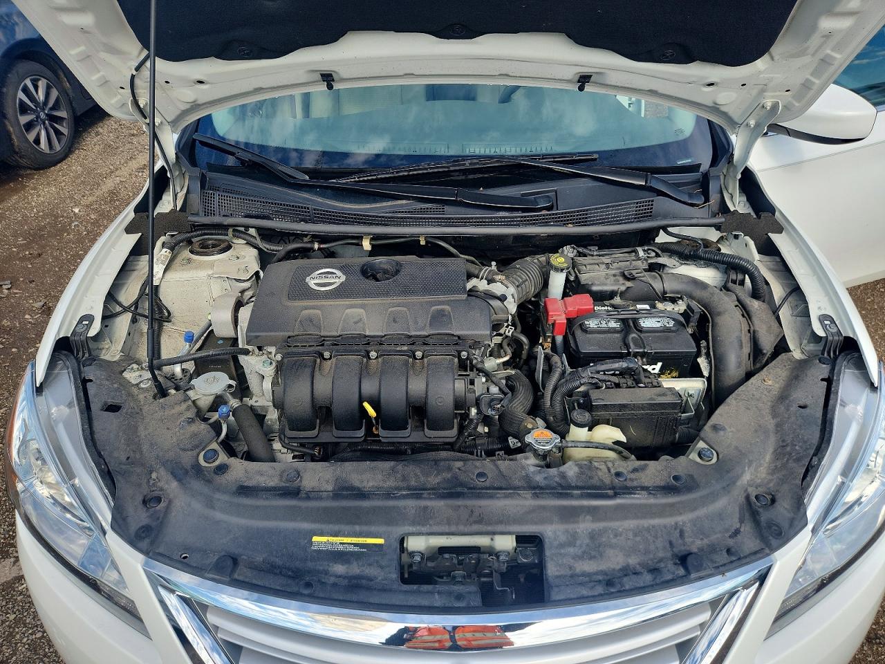 2014 Nissan Sentra S Белый vin: 3N1AB7AP8EL678267