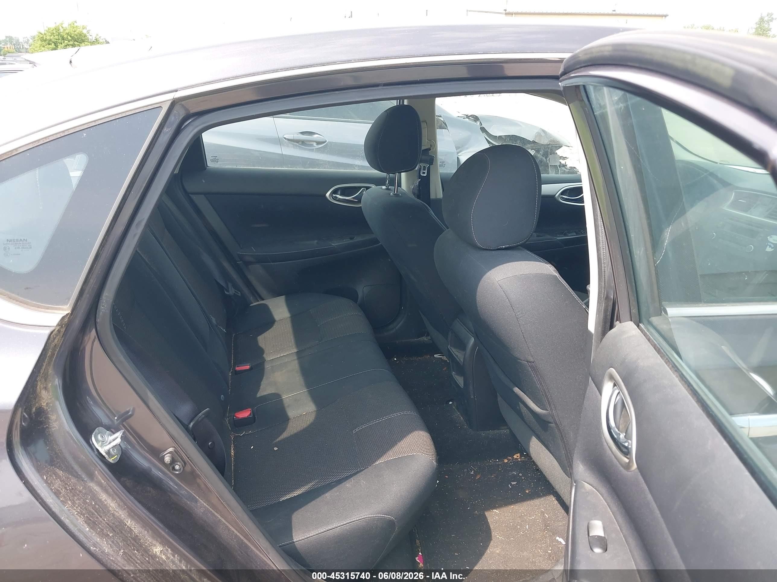 2014 Nissan Sentra S Gray vin: 3N1AB7AP8EL679080