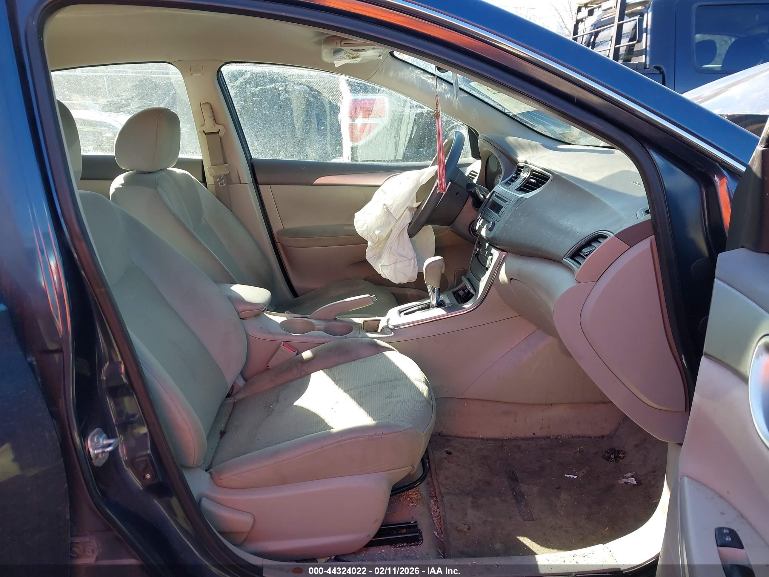2014 Nissan Sentra S Blue vin: 3N1AB7AP8EL686949