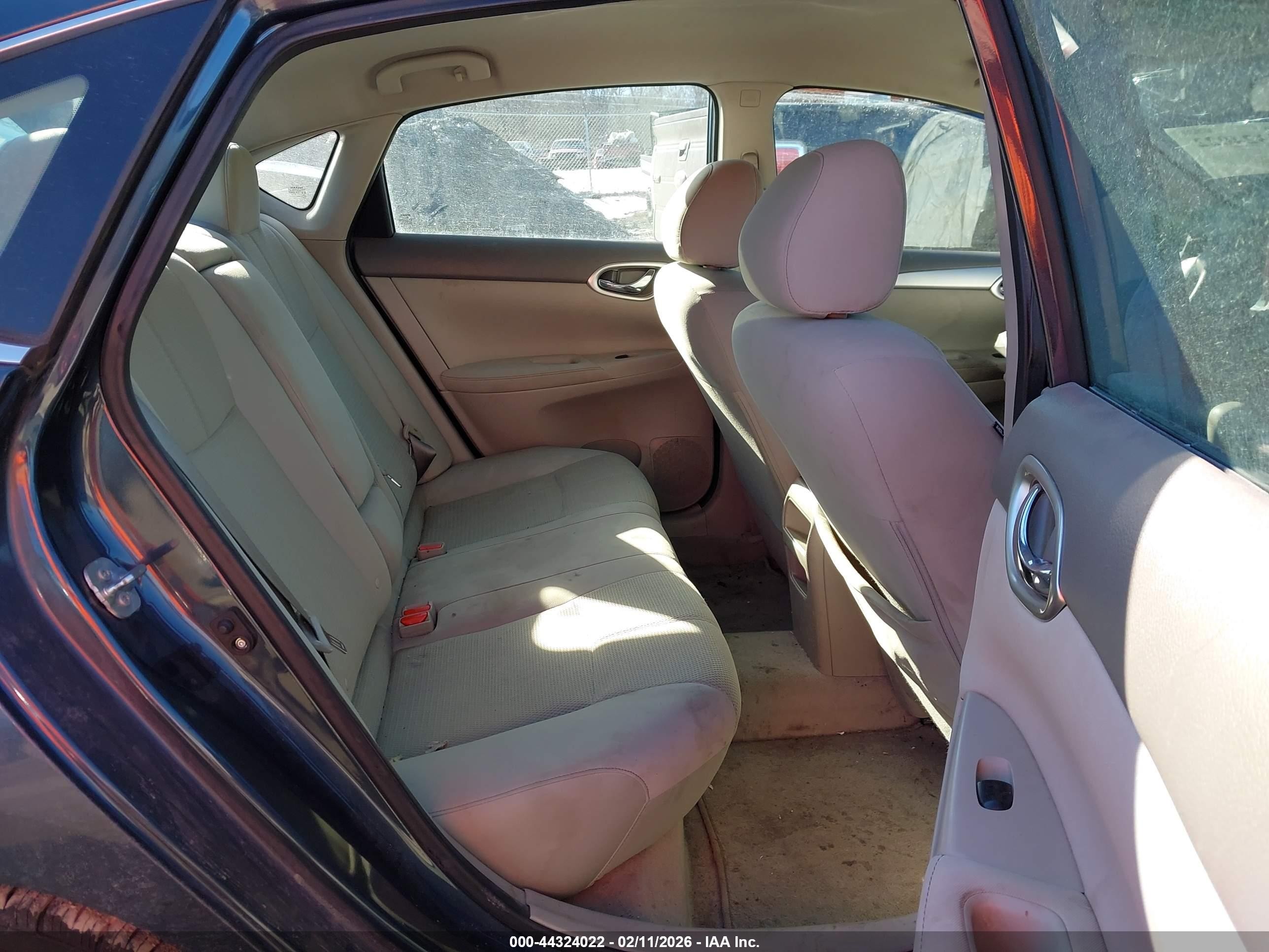 2014 Nissan Sentra S Blue vin: 3N1AB7AP8EL686949