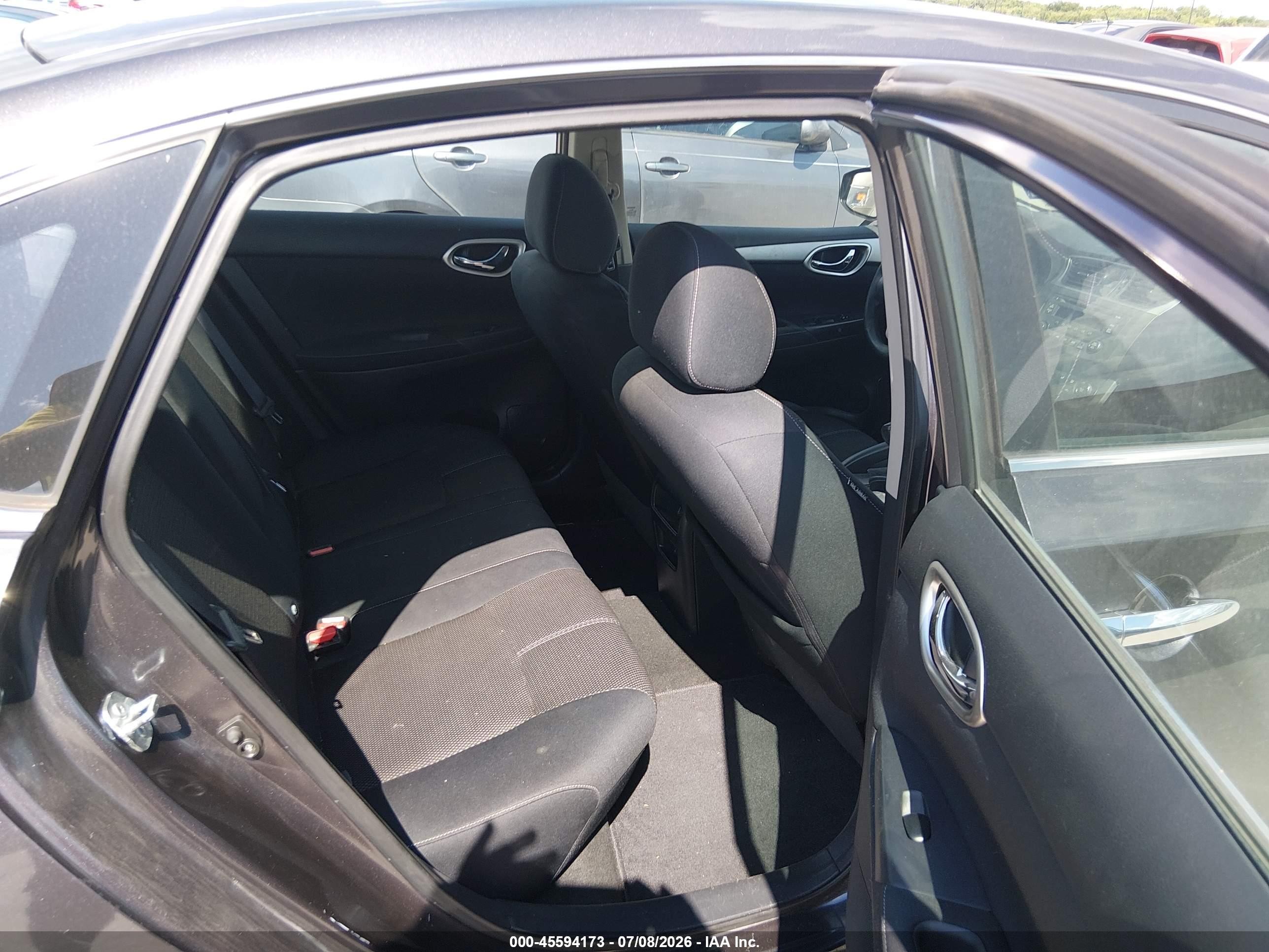2014 Nissan Sentra S Gray vin: 3N1AB7AP8EL689933