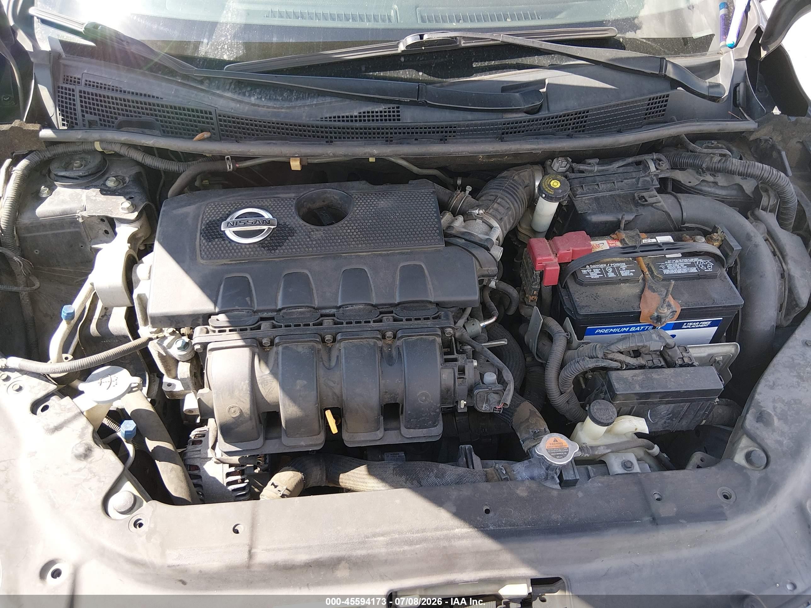 2014 Nissan Sentra S Gray vin: 3N1AB7AP8EL689933