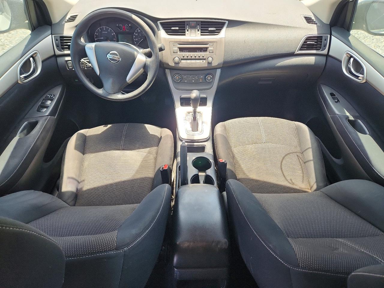 2014 Nissan Sentra S White vin: 3N1AB7AP8EL689995