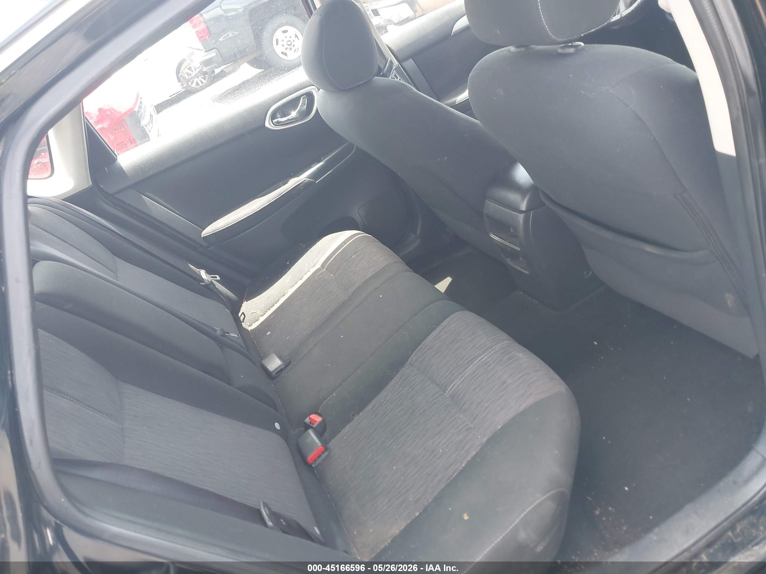 2014 Nissan Sentra Sv Black vin: 3N1AB7AP8EL697837