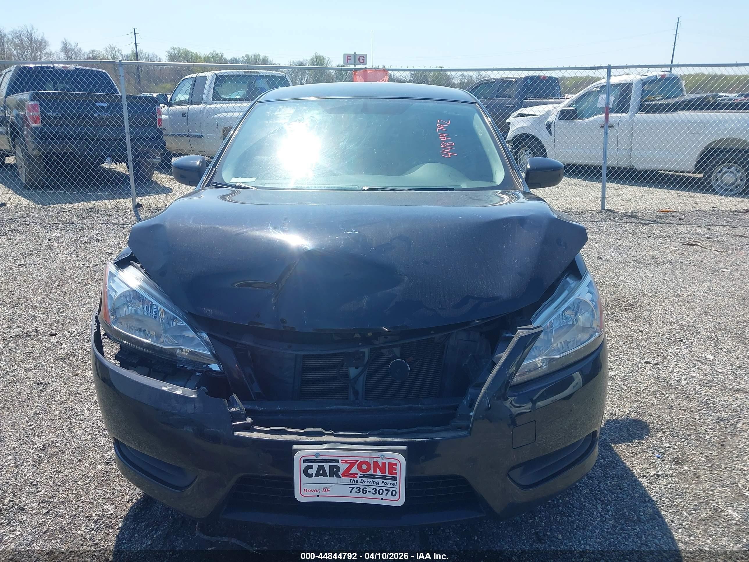 2014 Nissan Sentra Sv Black vin: 3N1AB7AP8EY224619