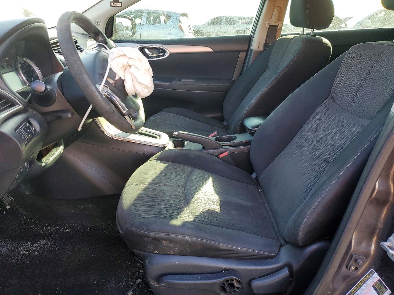 2014 Nissan Sentra S Серый vin: 3N1AB7AP8EY224653