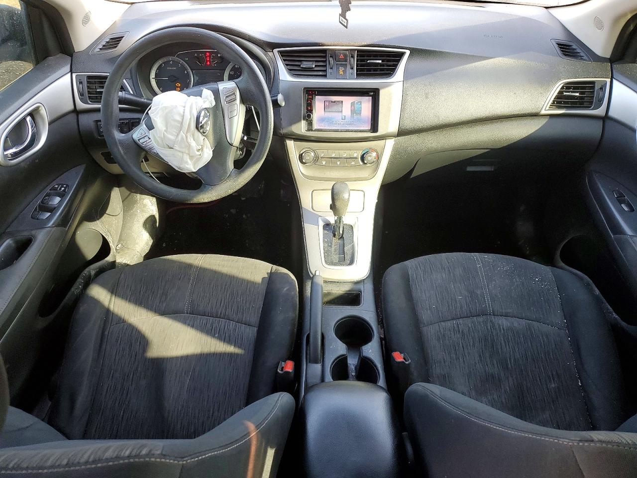 2014 Nissan Sentra S Серый vin: 3N1AB7AP8EY224653