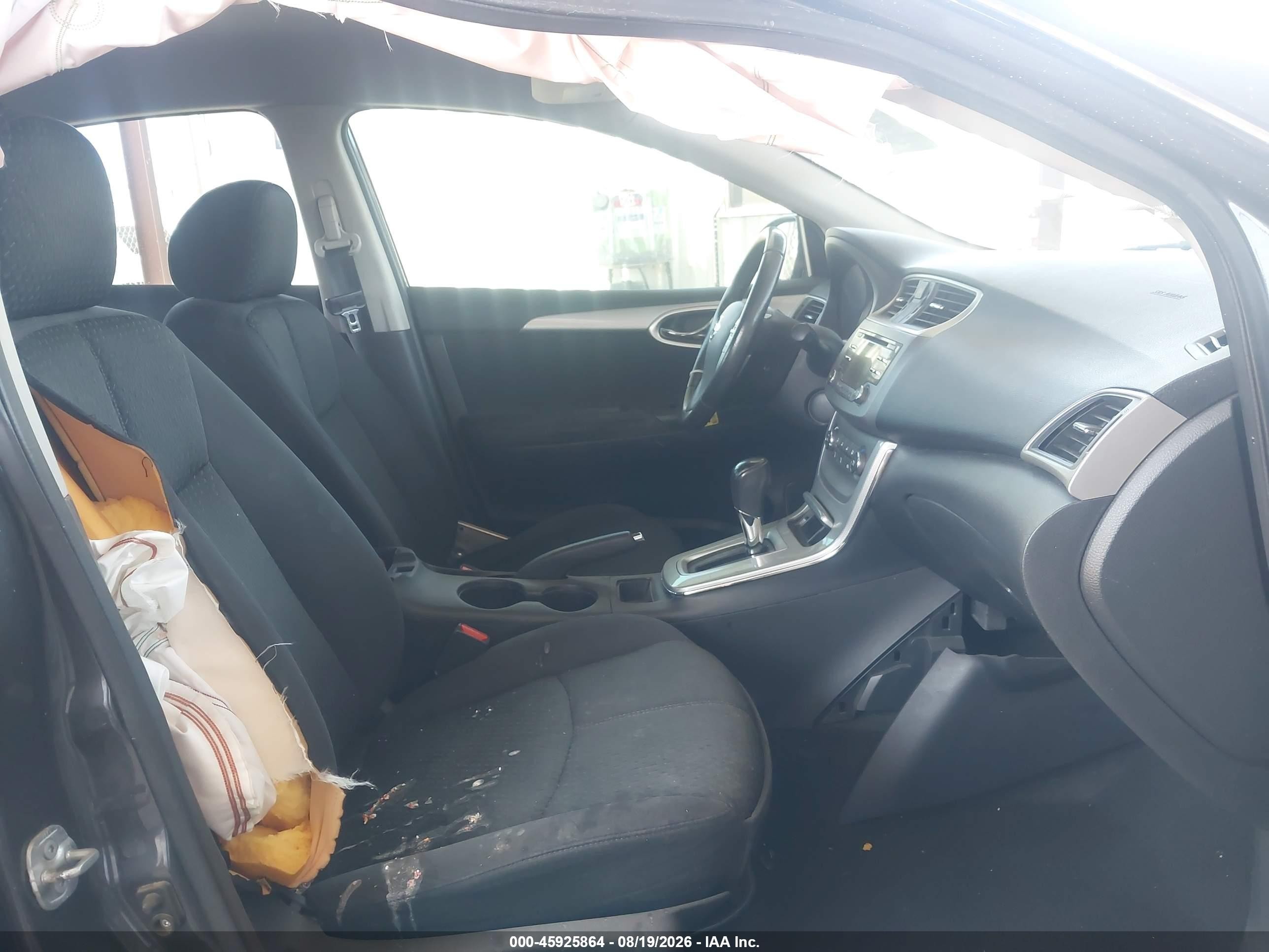 2014 Nissan Sentra Sr Gray vin: 3N1AB7AP8EY226483
