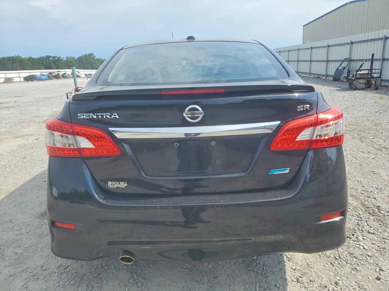 2014 Nissan Sentra Sr Black vin: 3N1AB7AP8EY234860