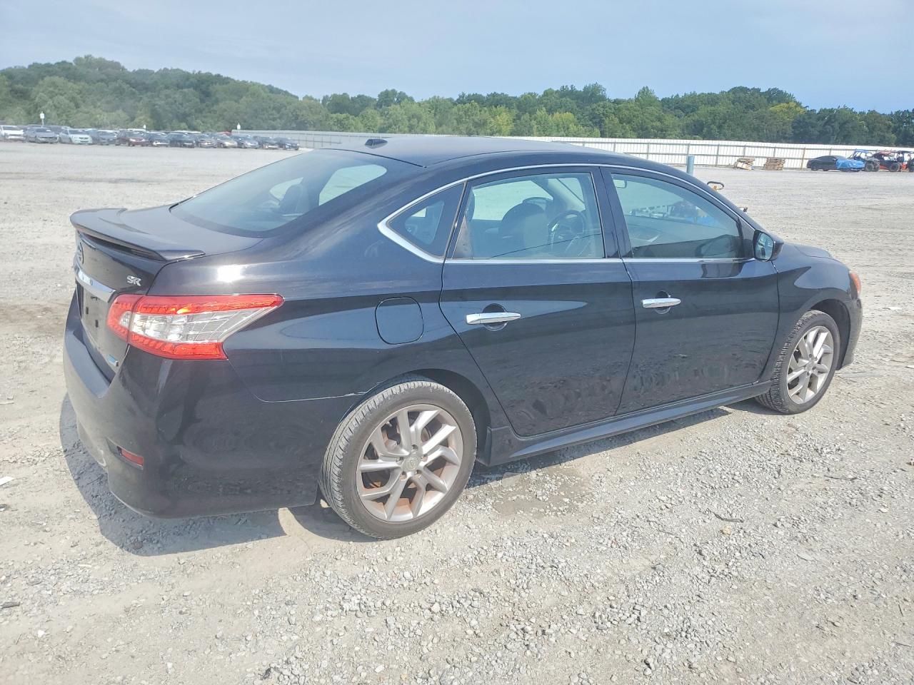 2014 Nissan Sentra Sr Black vin: 3N1AB7AP8EY234860