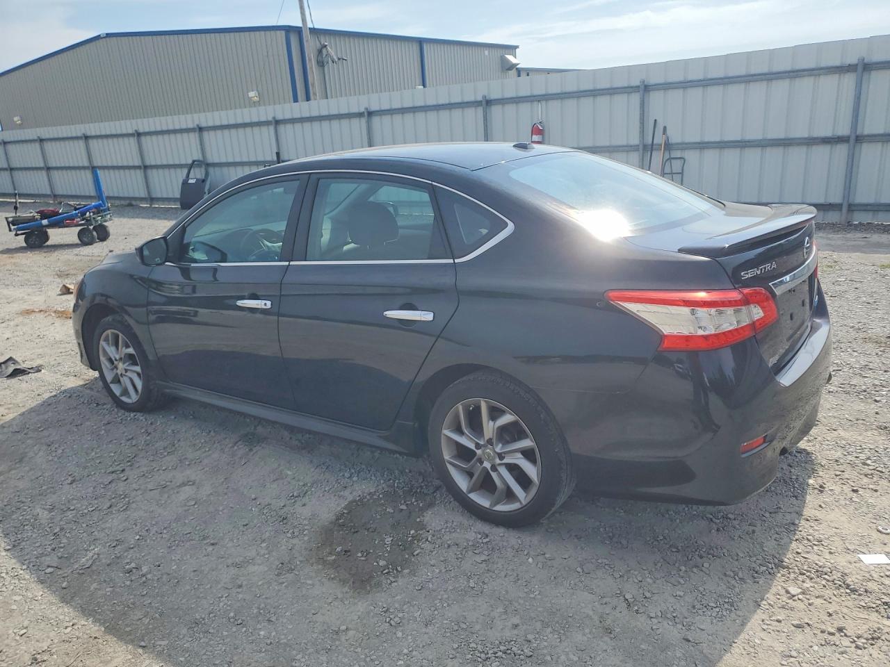 2014 Nissan Sentra Sr Black vin: 3N1AB7AP8EY234860