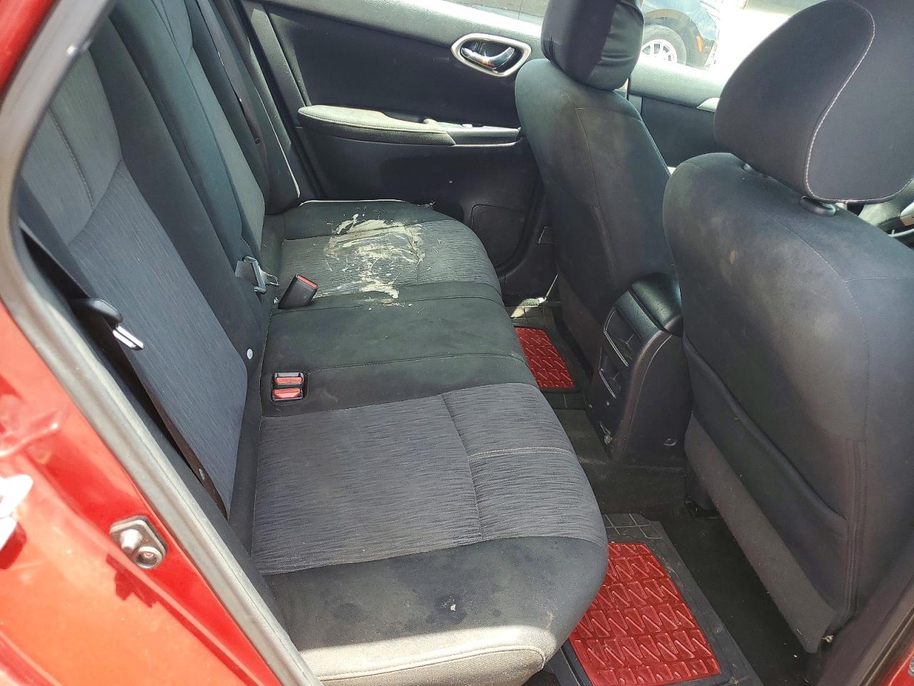 2014 Nissan Sentra Sv Красный vin: 3N1AB7AP8EY239718