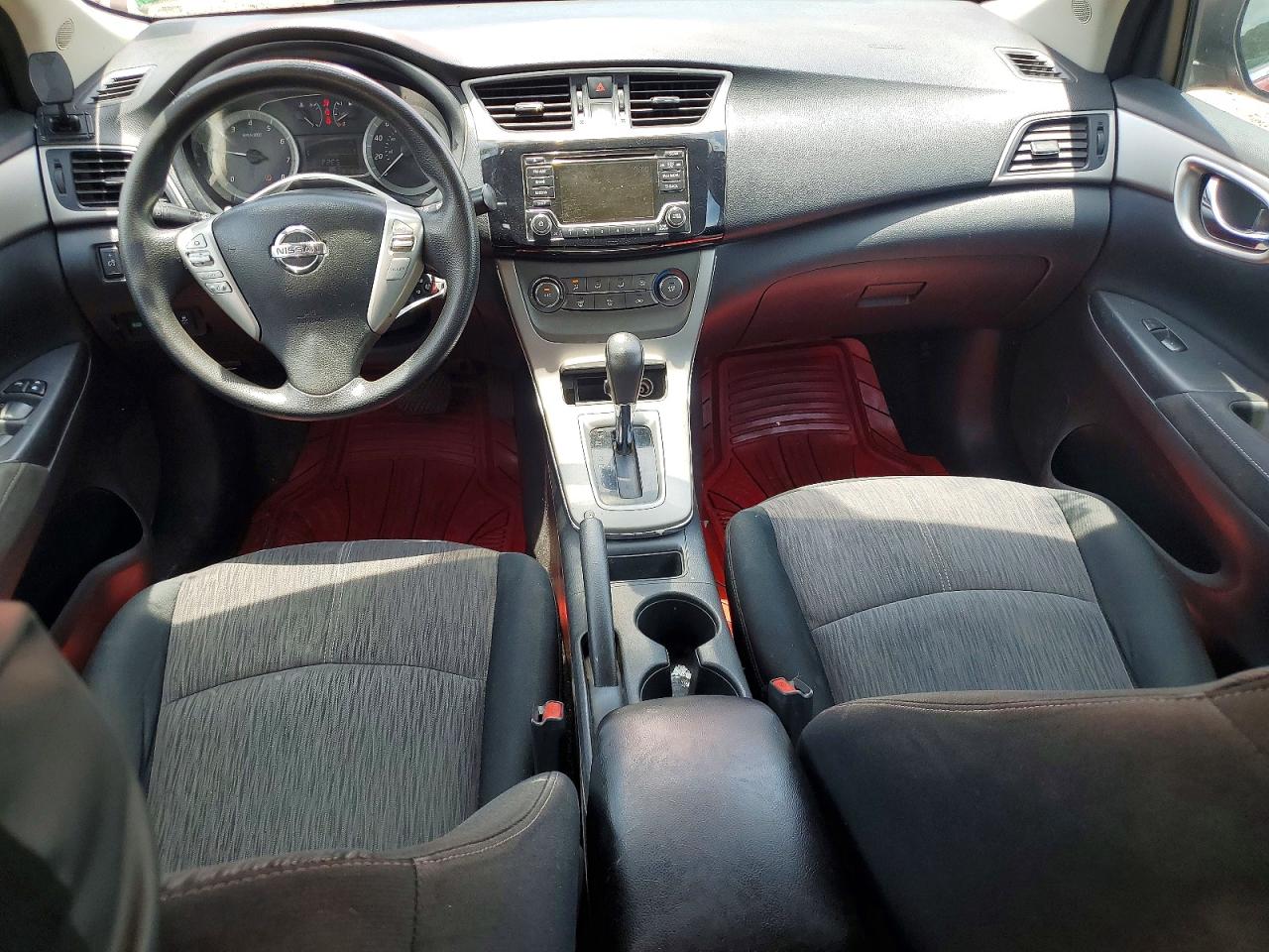 2014 Nissan Sentra Sv Красный vin: 3N1AB7AP8EY239718