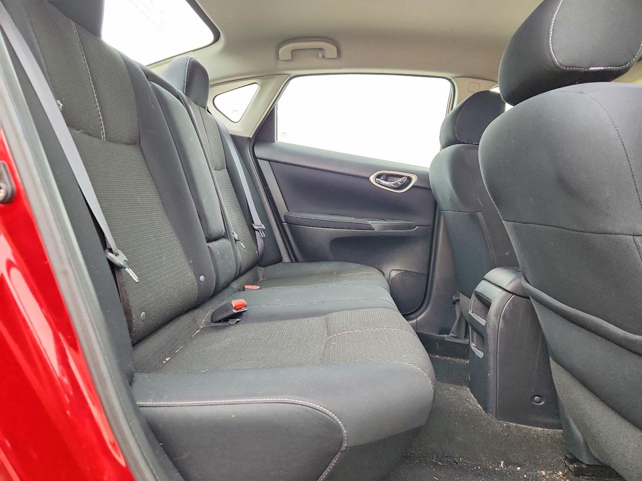 2014 Nissan Sentra S Red vin: 3N1AB7AP8EY241534