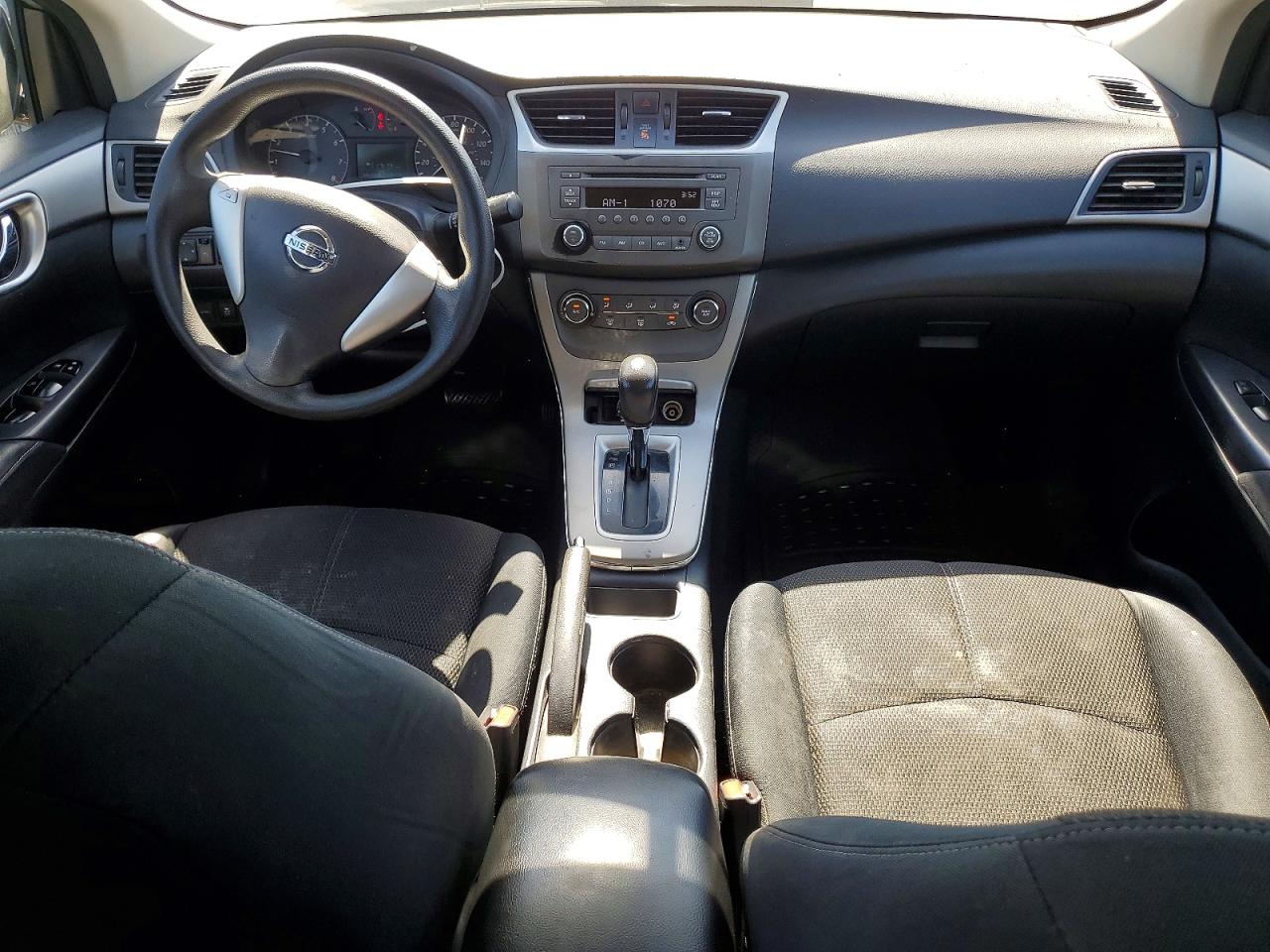 2014 Nissan Sentra S Серебряный vin: 3N1AB7AP8EY255157